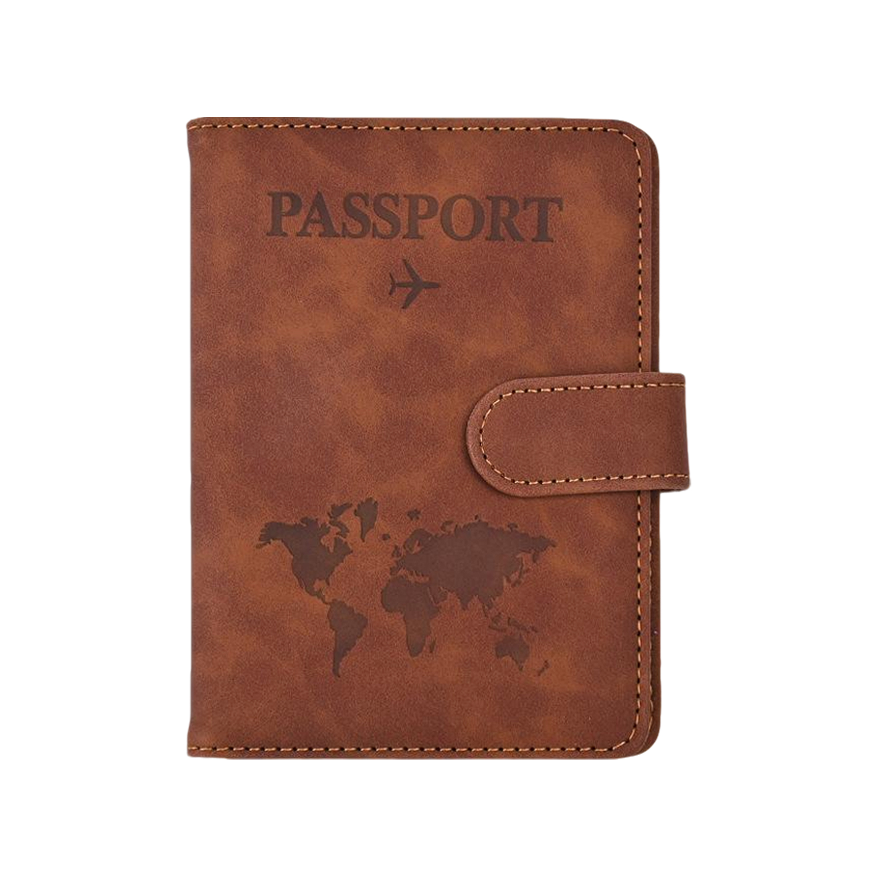 RFID - Blocking PU Passport Clip With Magnetic Buckle 11