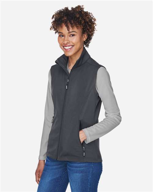 Women's Cruise Two-Layer Fleece Bonded Soft Shell Vest - CE701W 14