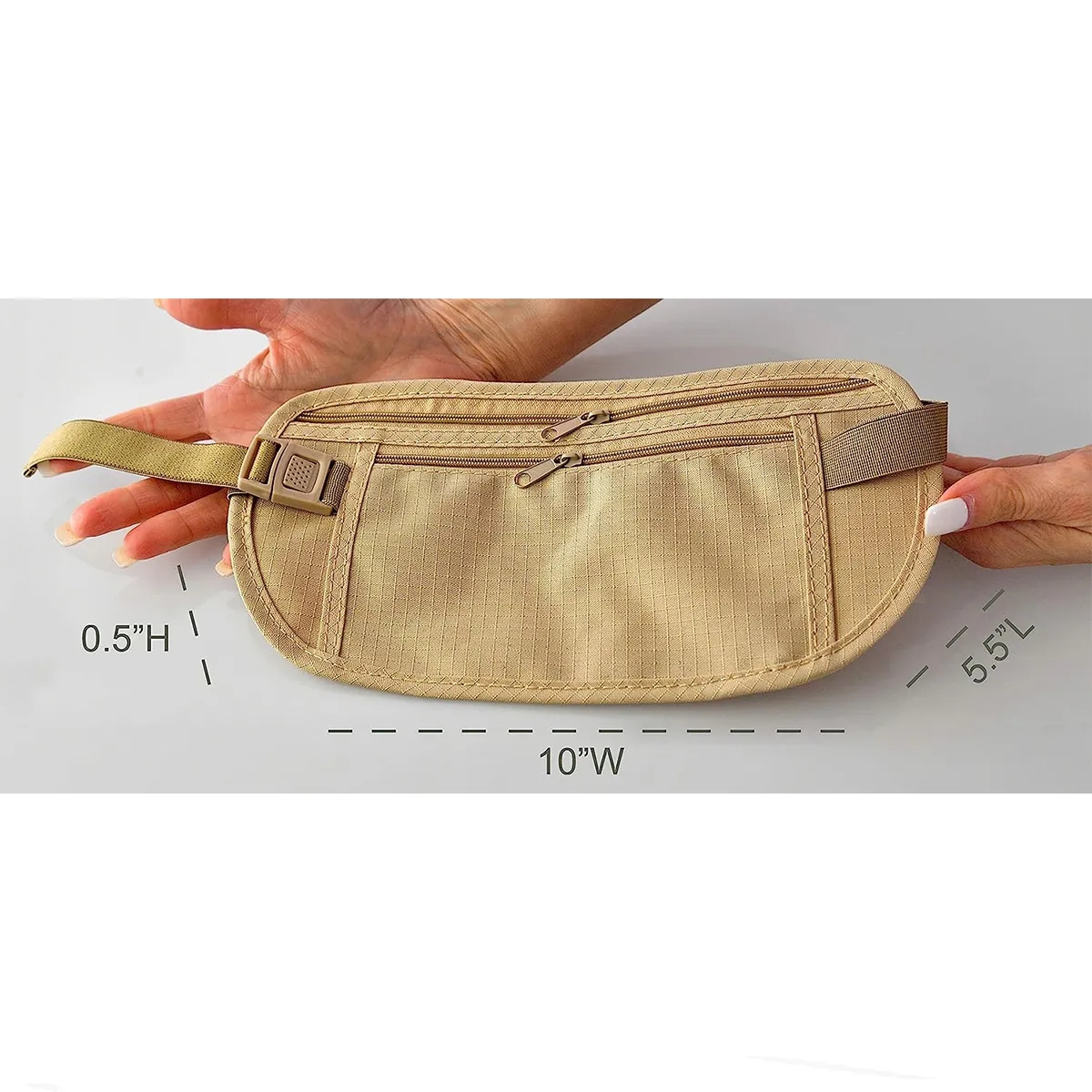 Slim Hidden Lightweight Running Sport Waist Pack 3