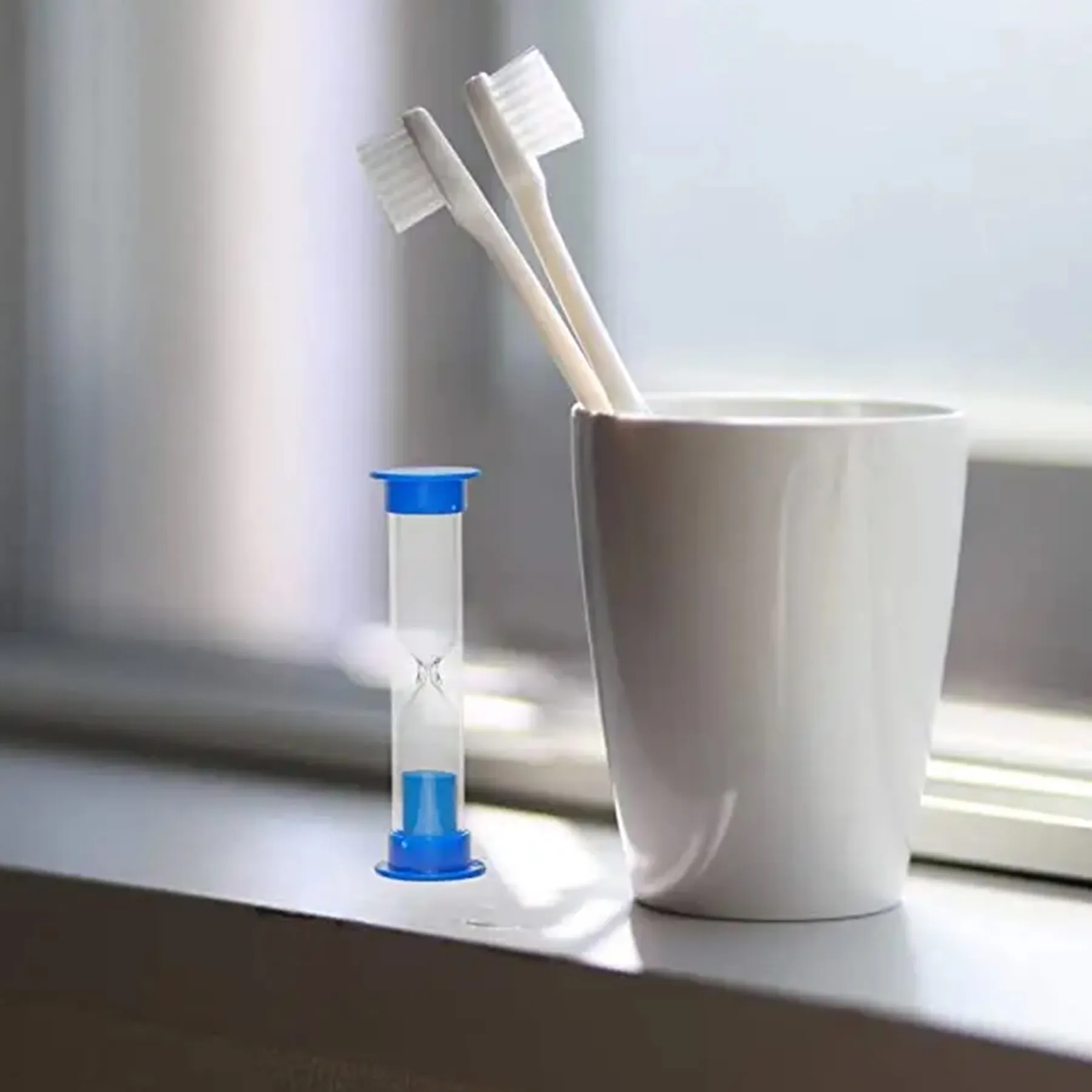 Plastic Board Game Sand timer Colorful Sandglass Hourglass 3