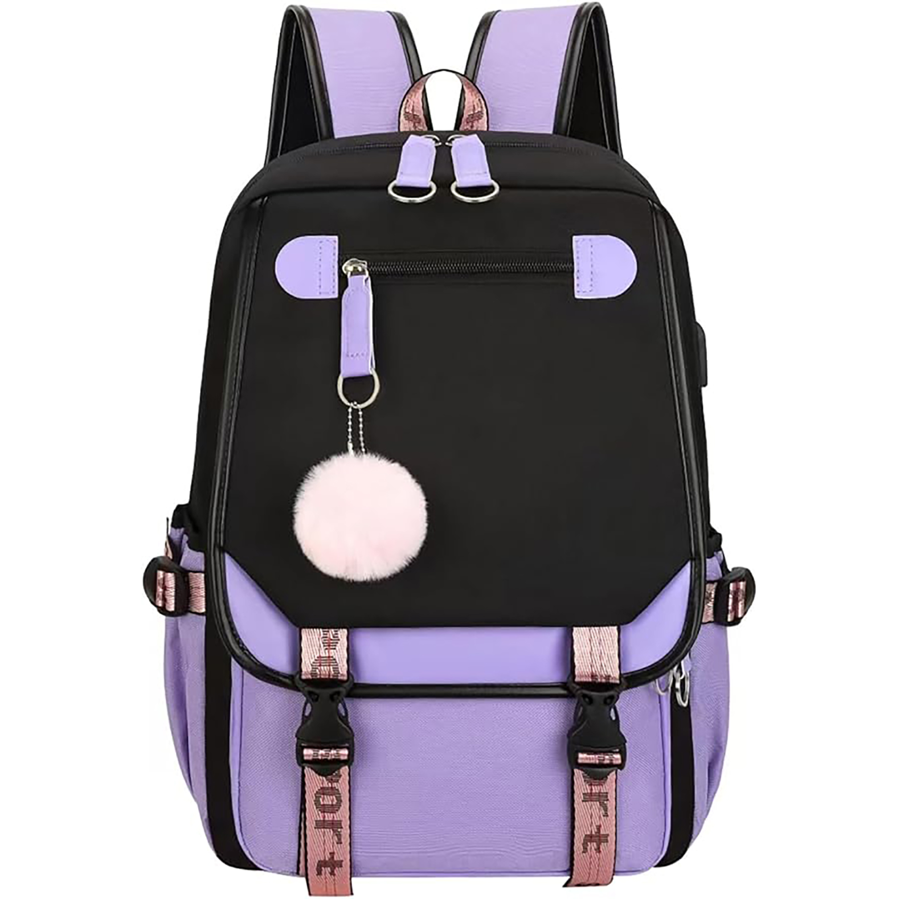 Middle School Student Backpack with USB 11