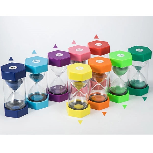 10 Minutes Hexagonal Hourglass Sand Clock 6