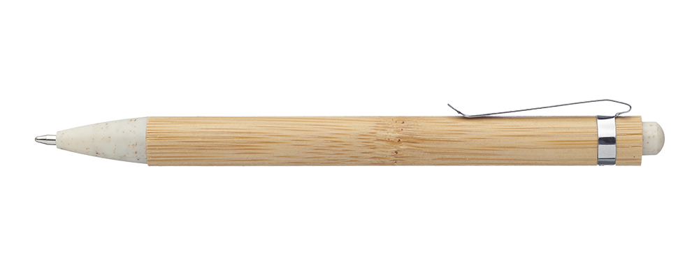 Wheat Straw Ball Point Pens with Bamboo Barrel 4