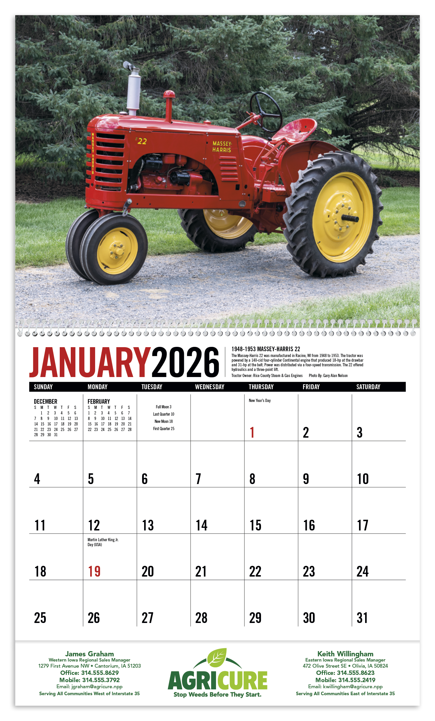 Triumph® Calendars Antique Tractors Calendar 78