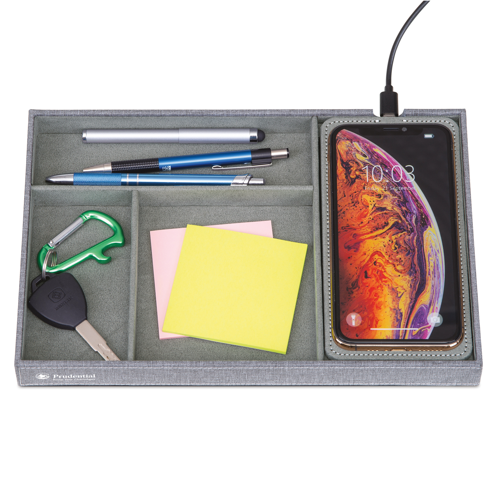 Truman Wireless Charging Accessory Tray 11