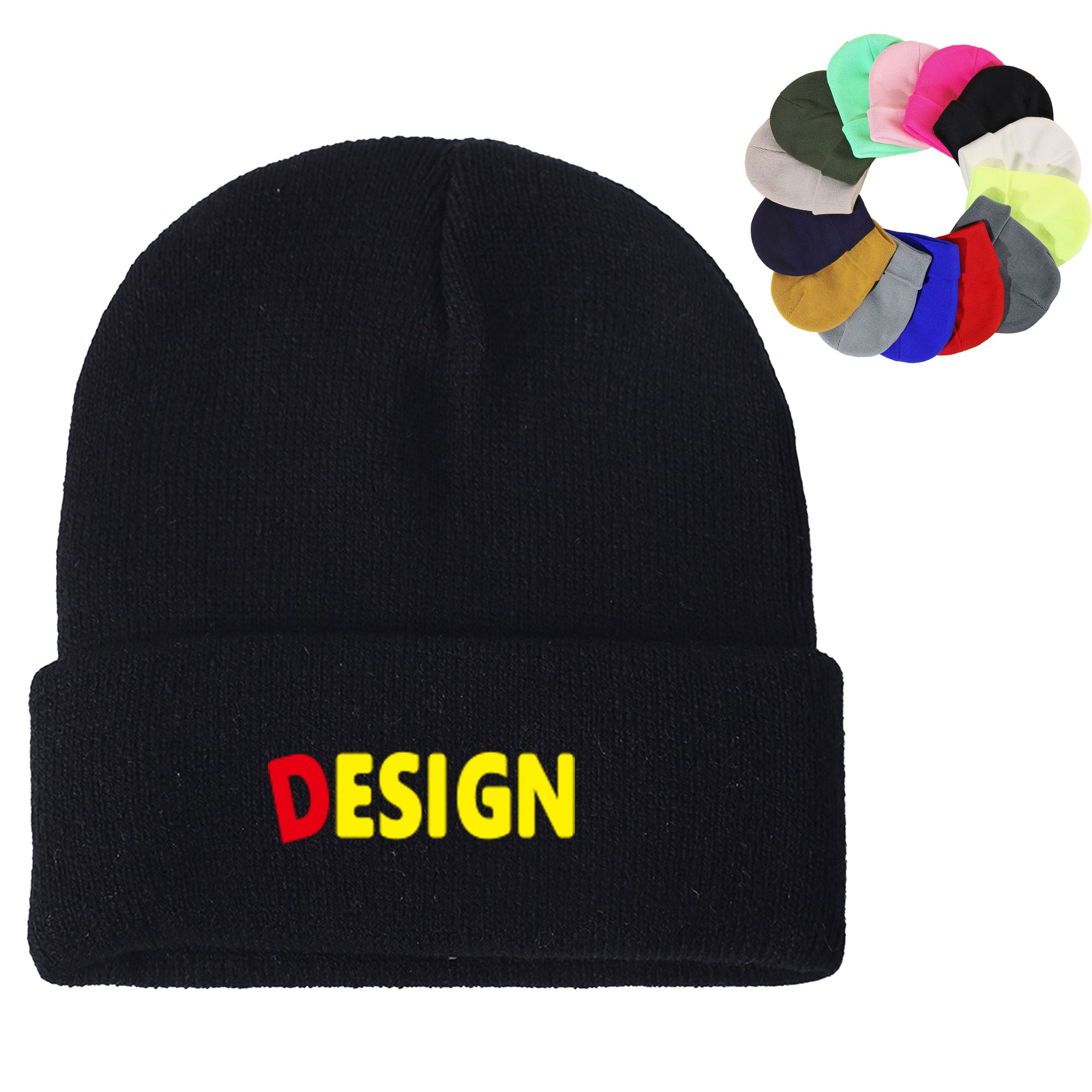 Personalized Knit Winter Cap 2