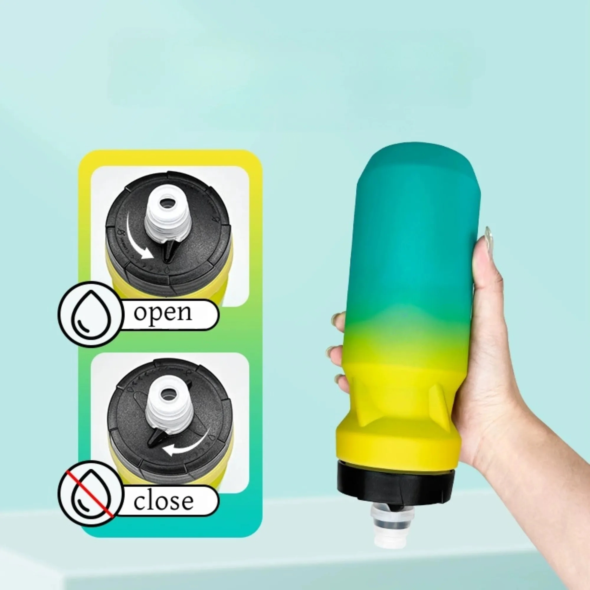 22Oz Frosted Gradient Portable Outdoor Cycling Cup 5