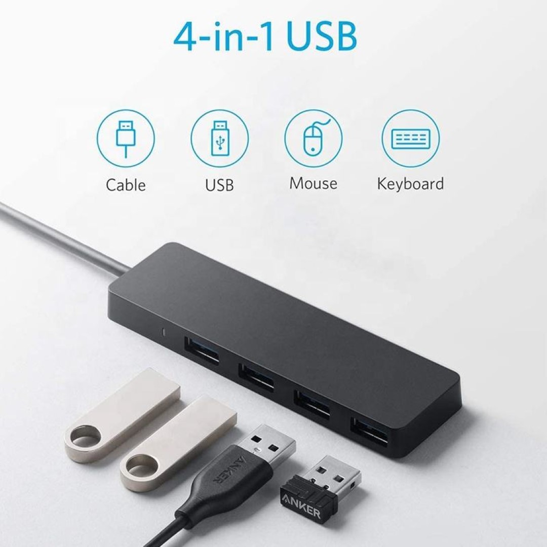4-in-1 USB Hub 3