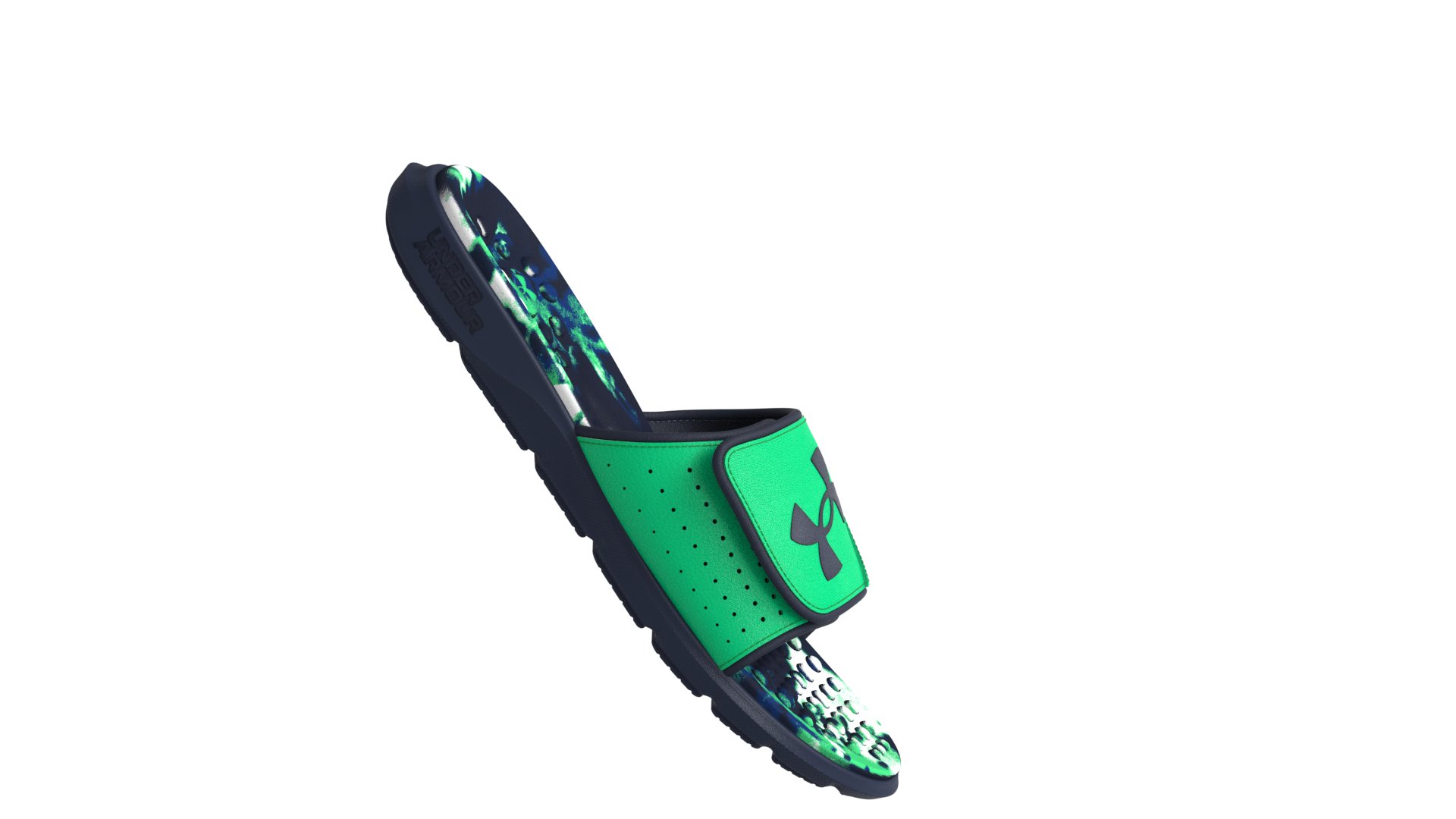 UA Ignite Pro Graphic Footbed Men's Slides 10
