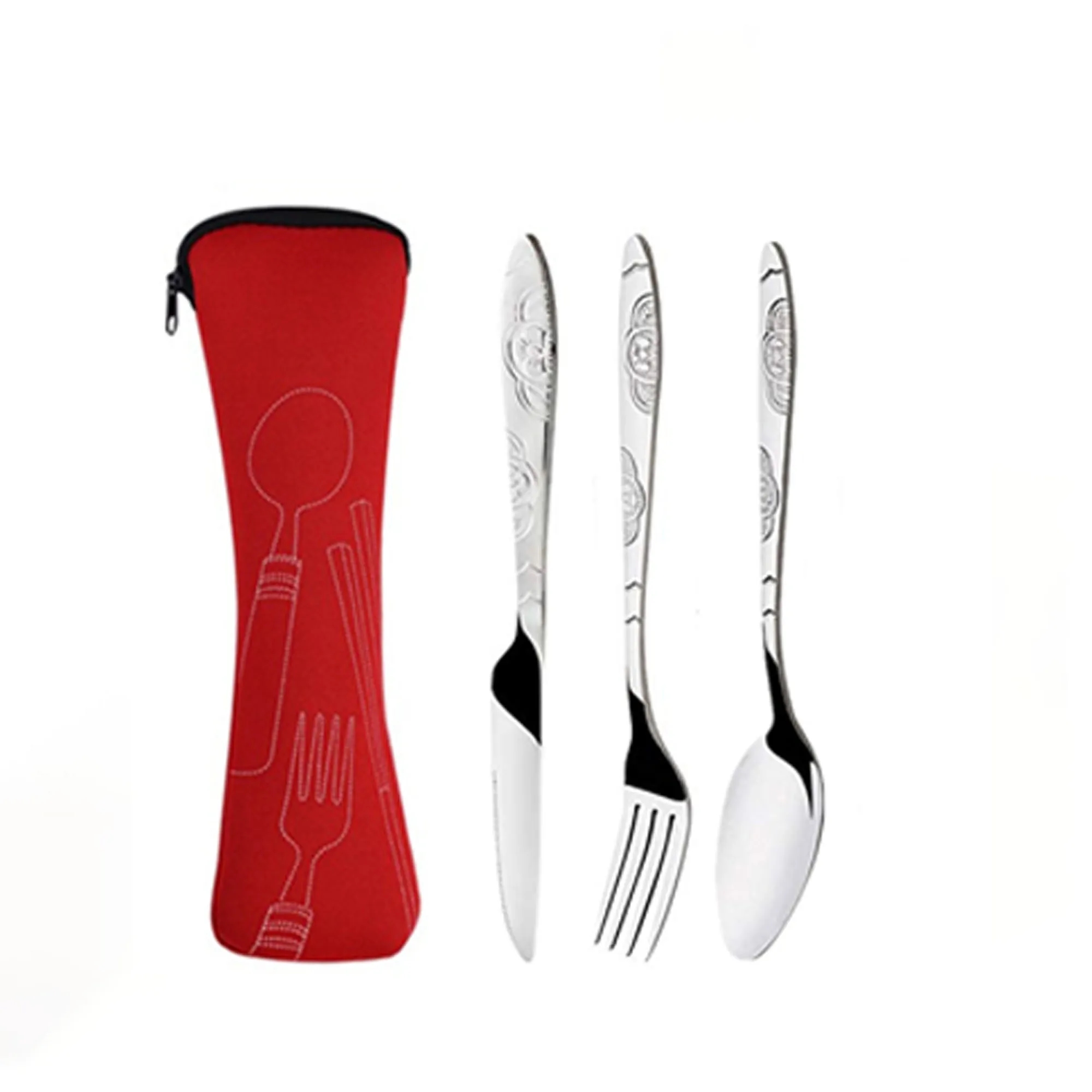 Travel Cutlery Reusable Silverware Set 11