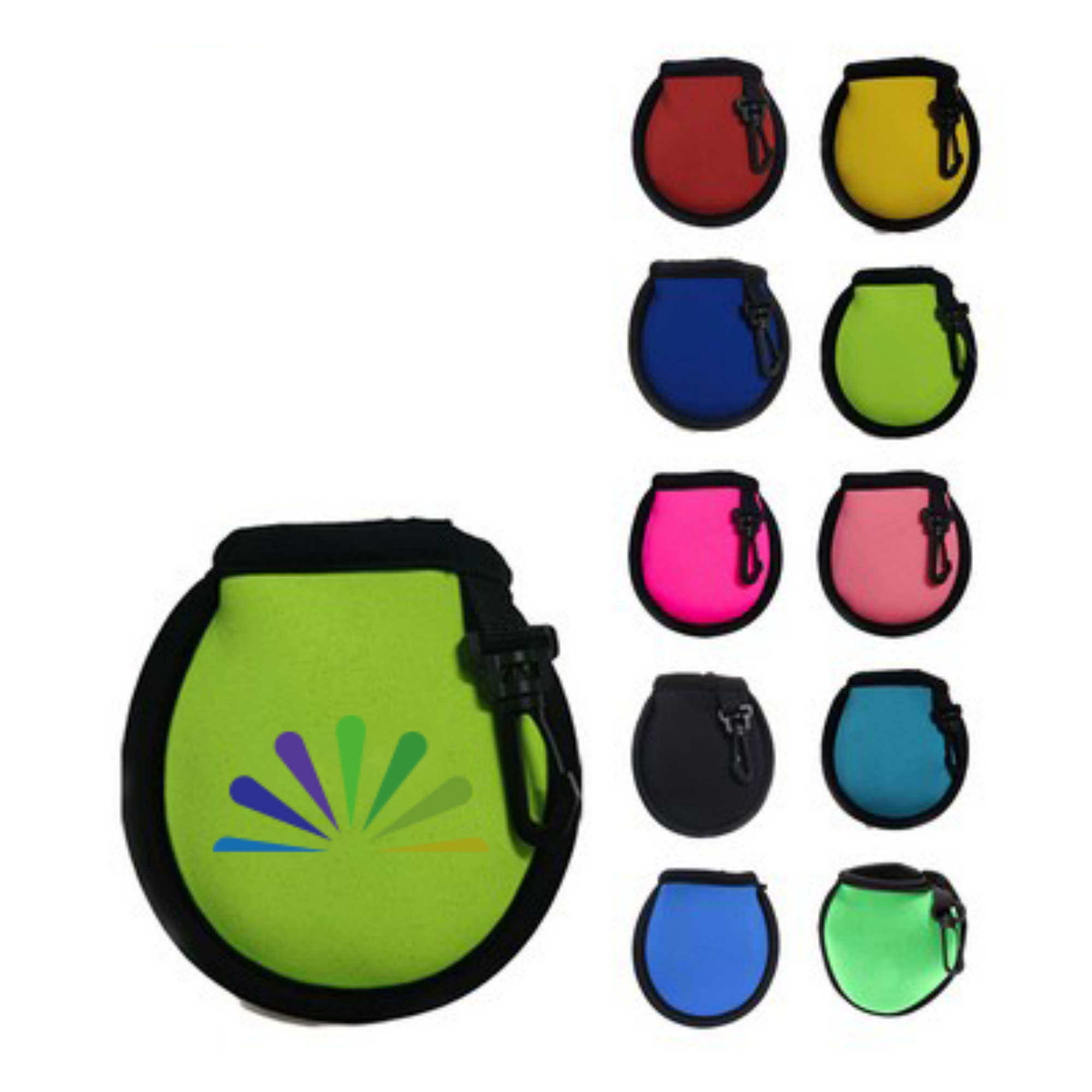 Golf Ball Cleaner Pouch with Clip 1