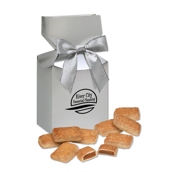 SALE - Cinnamon Churro Toffee in Silver Premium Delights Gift Box 2