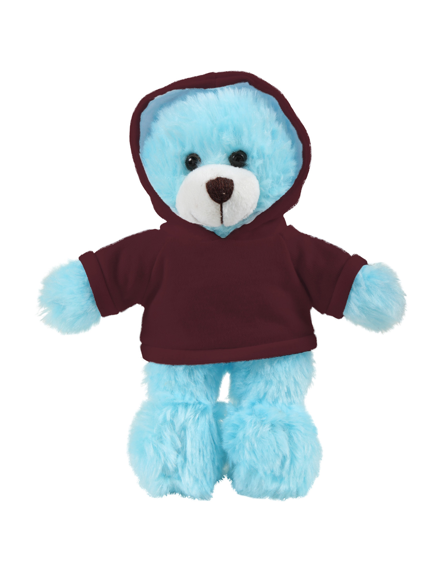 soft plush Blue Bear with hoodie 11