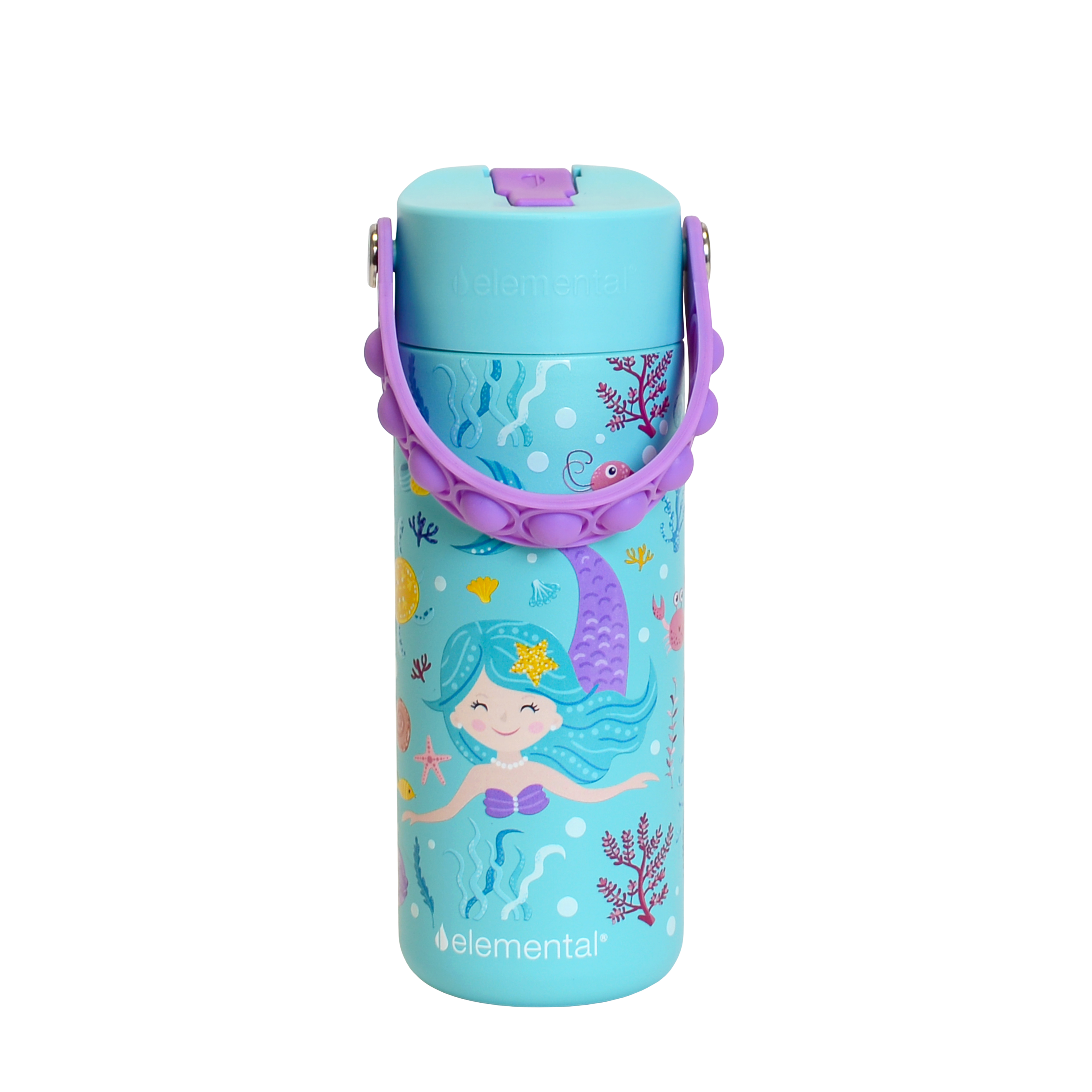 Elemental® Core Series 18oz Pop Fidget Stainless Steel Water Bottle - Vacuum Insulated - BPA-Free 5