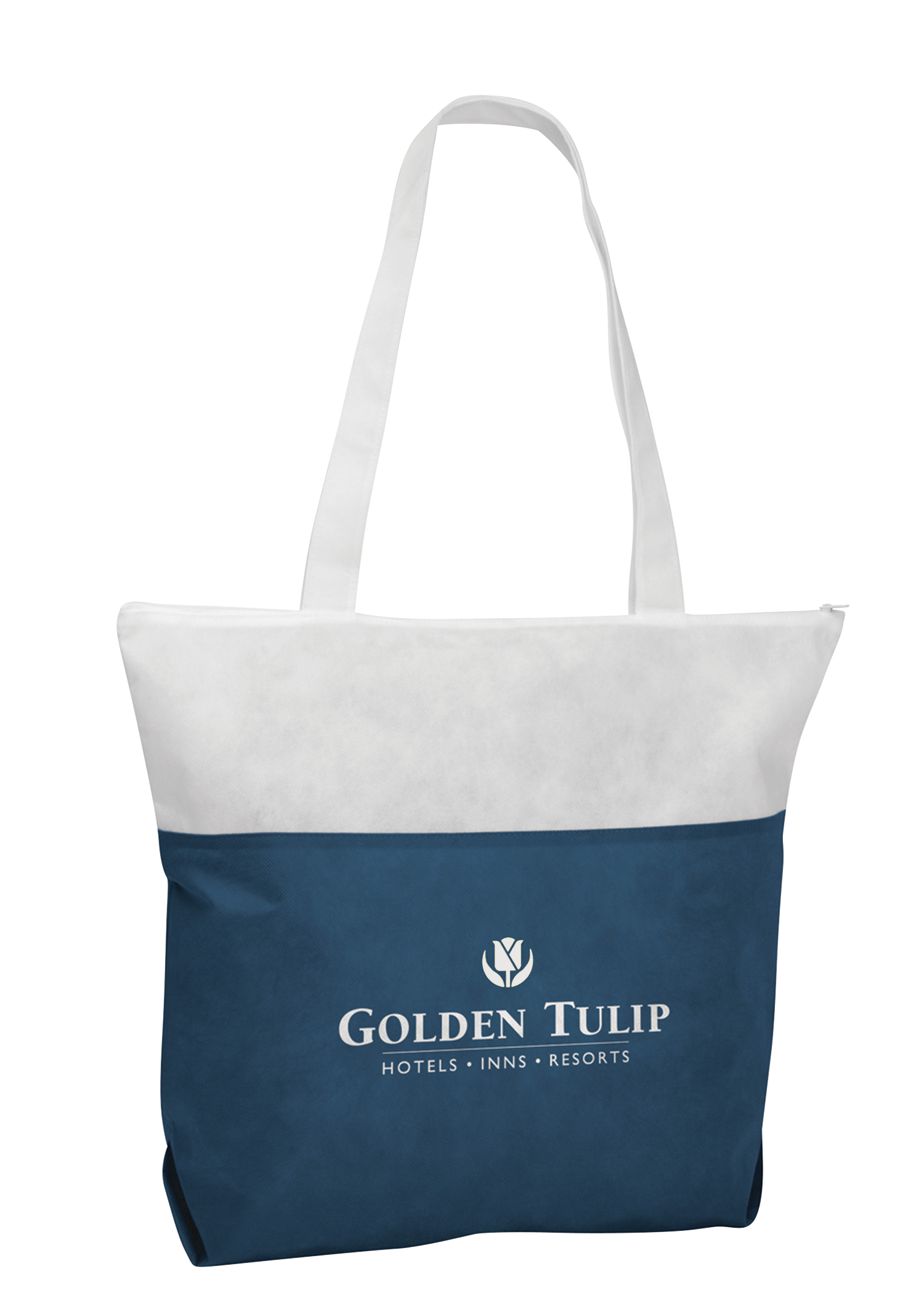 Poly Pro Two-Tone Zippered Tote