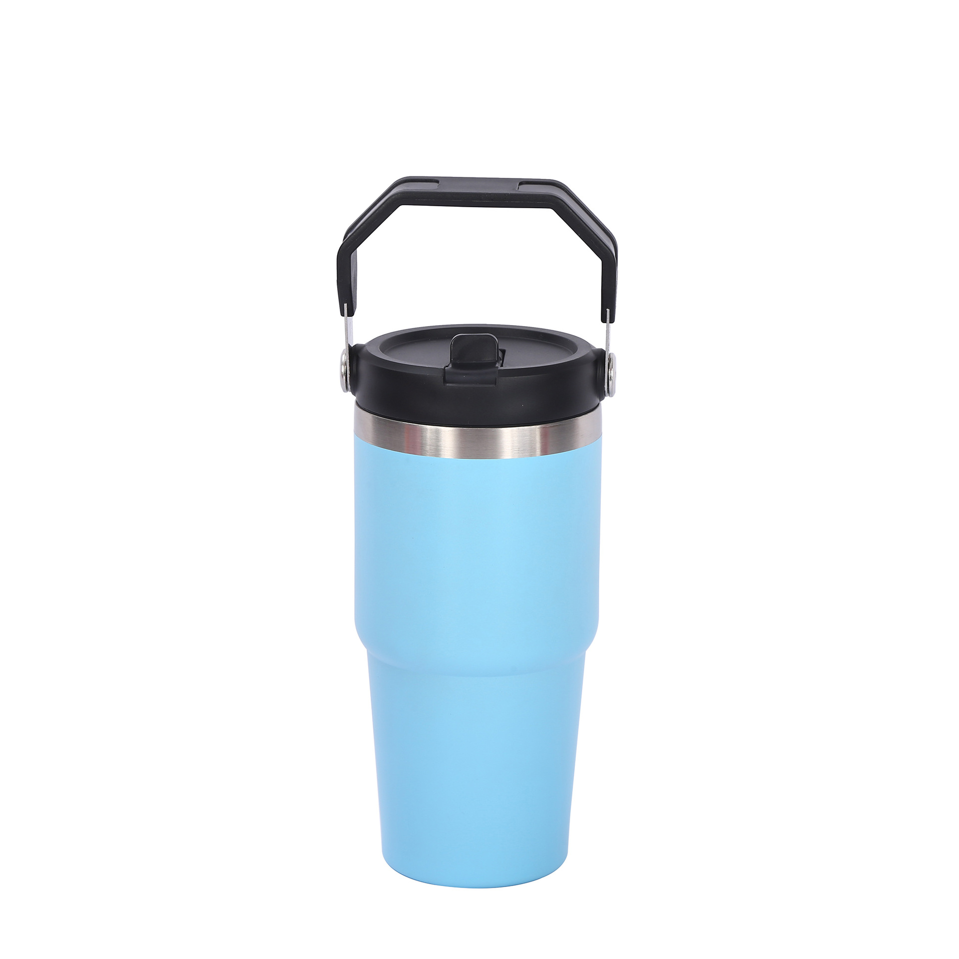 20 oz Stainless Steel Tumbler W/ Straw 8