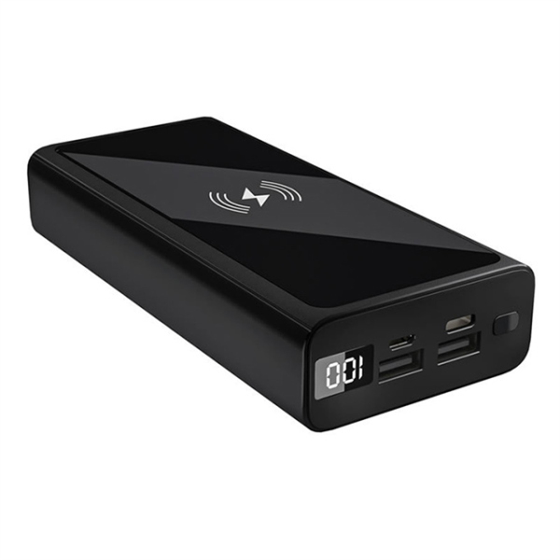 20000Mah Power Bank With 15W Qi Wireless Charger 1