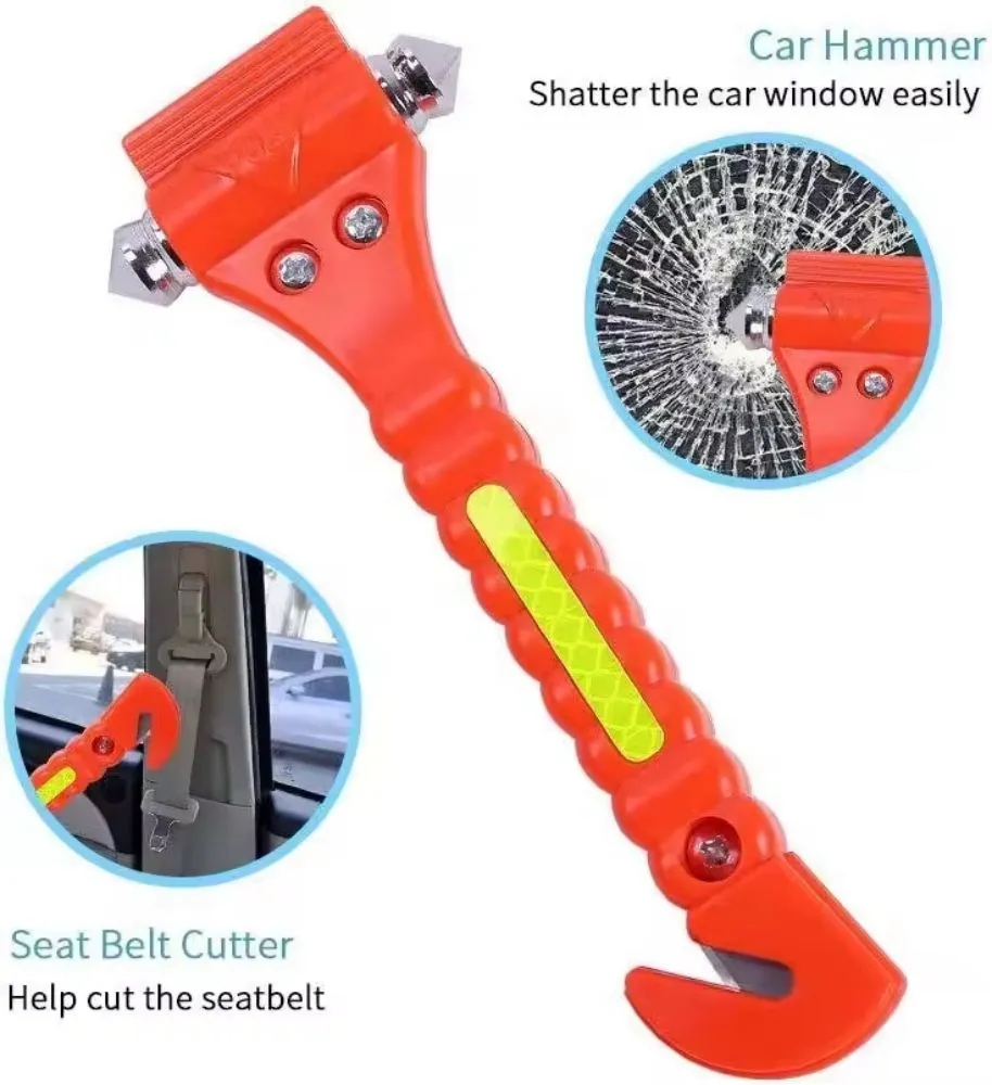 Car Safety Hammer with Seat Belt Cutter 5