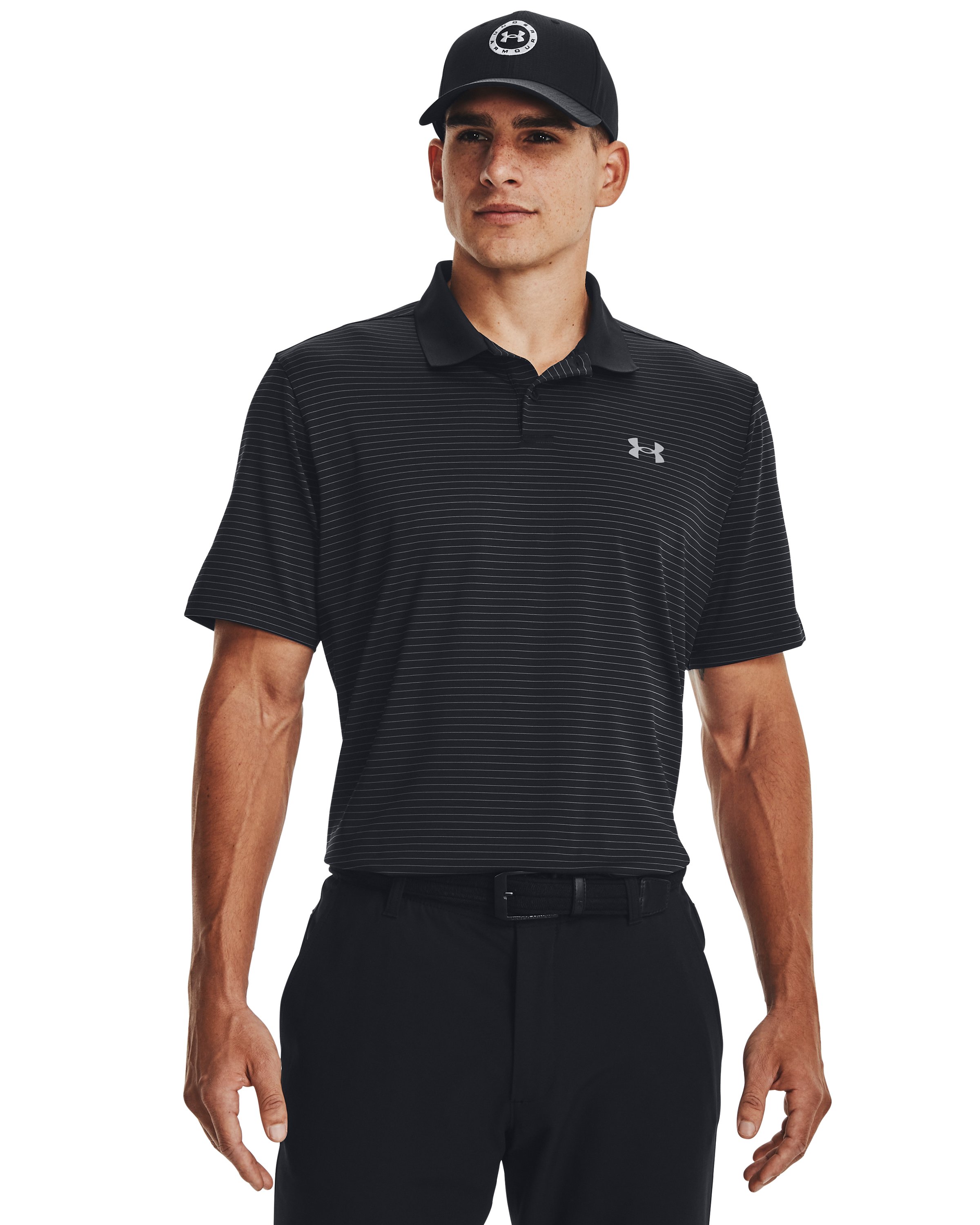 UA Matchplay Stripe Men's Polo 12
