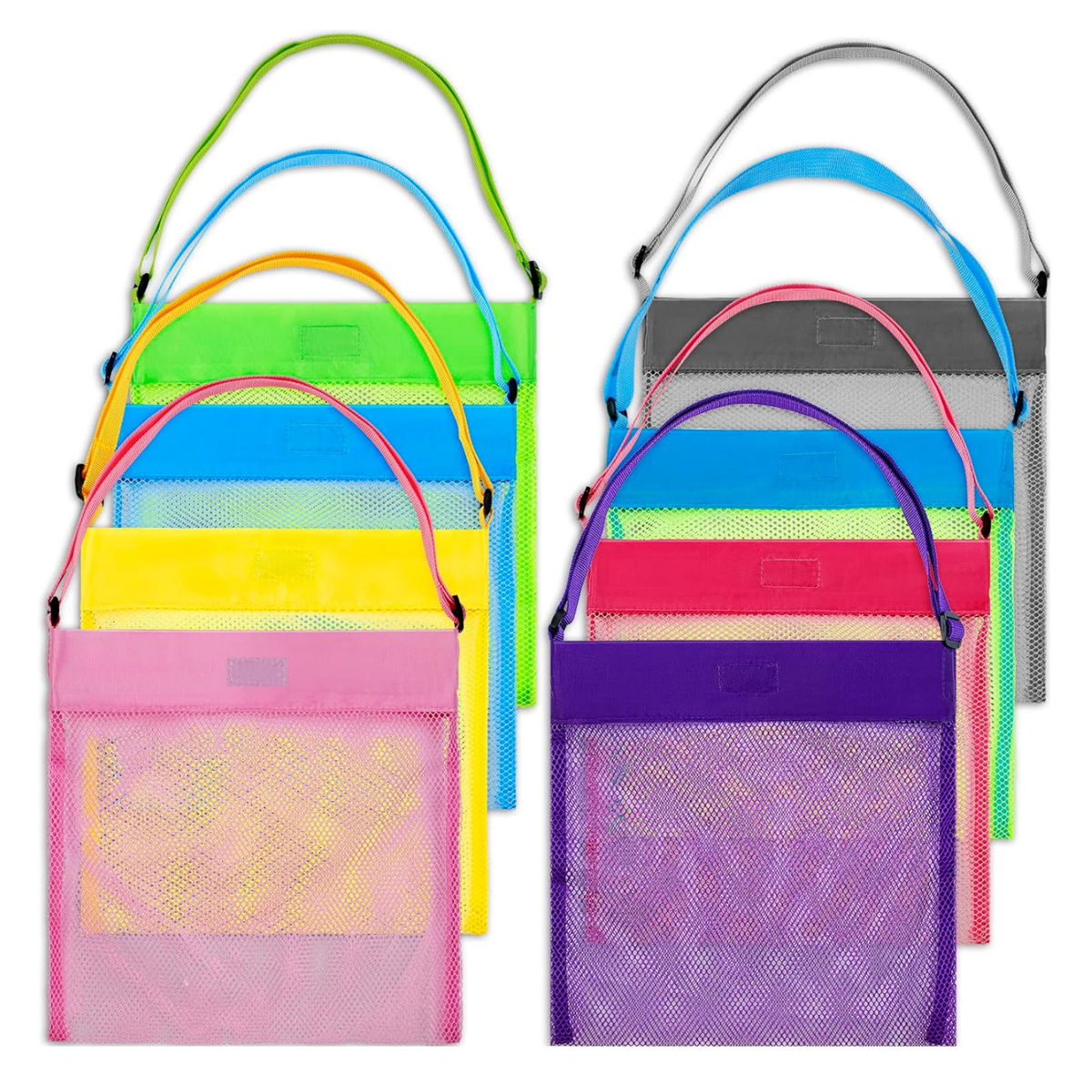 Mesh Zipper Pouch with Handle 3