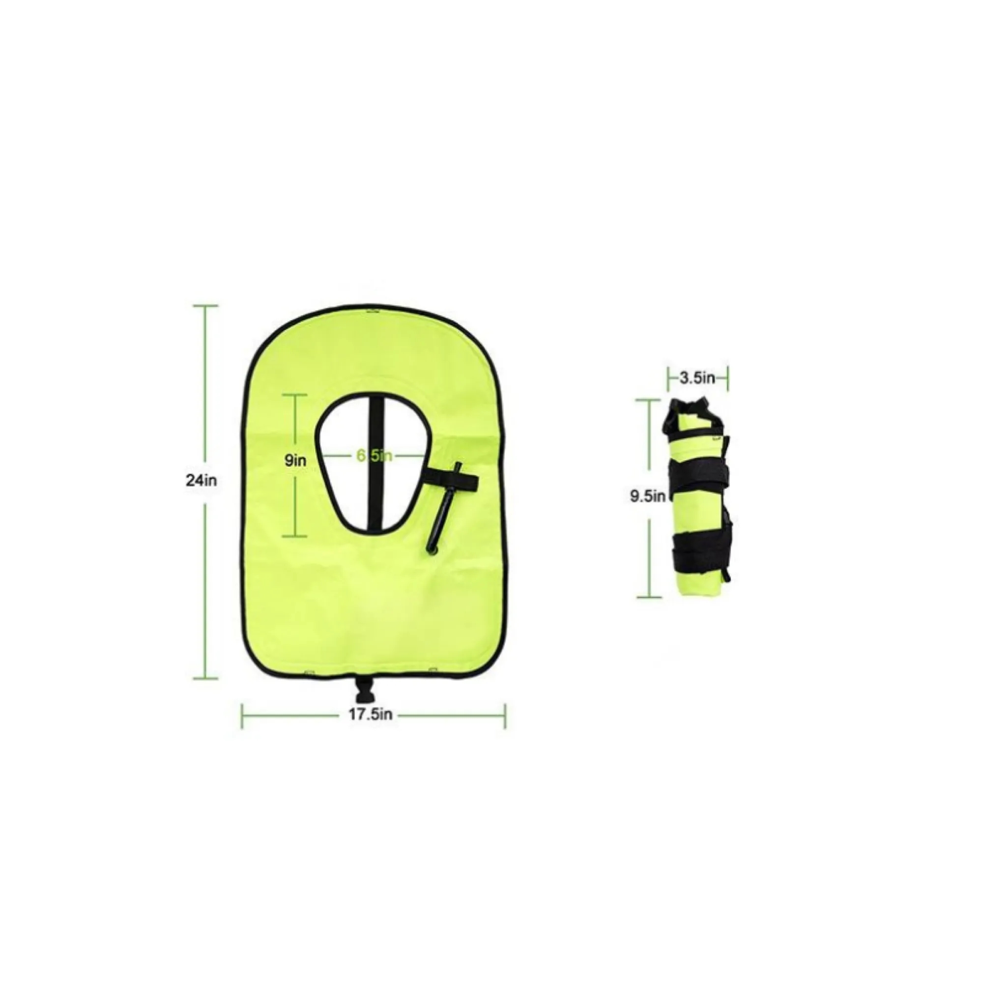 Swimming Inflatable Breathing Vest 5