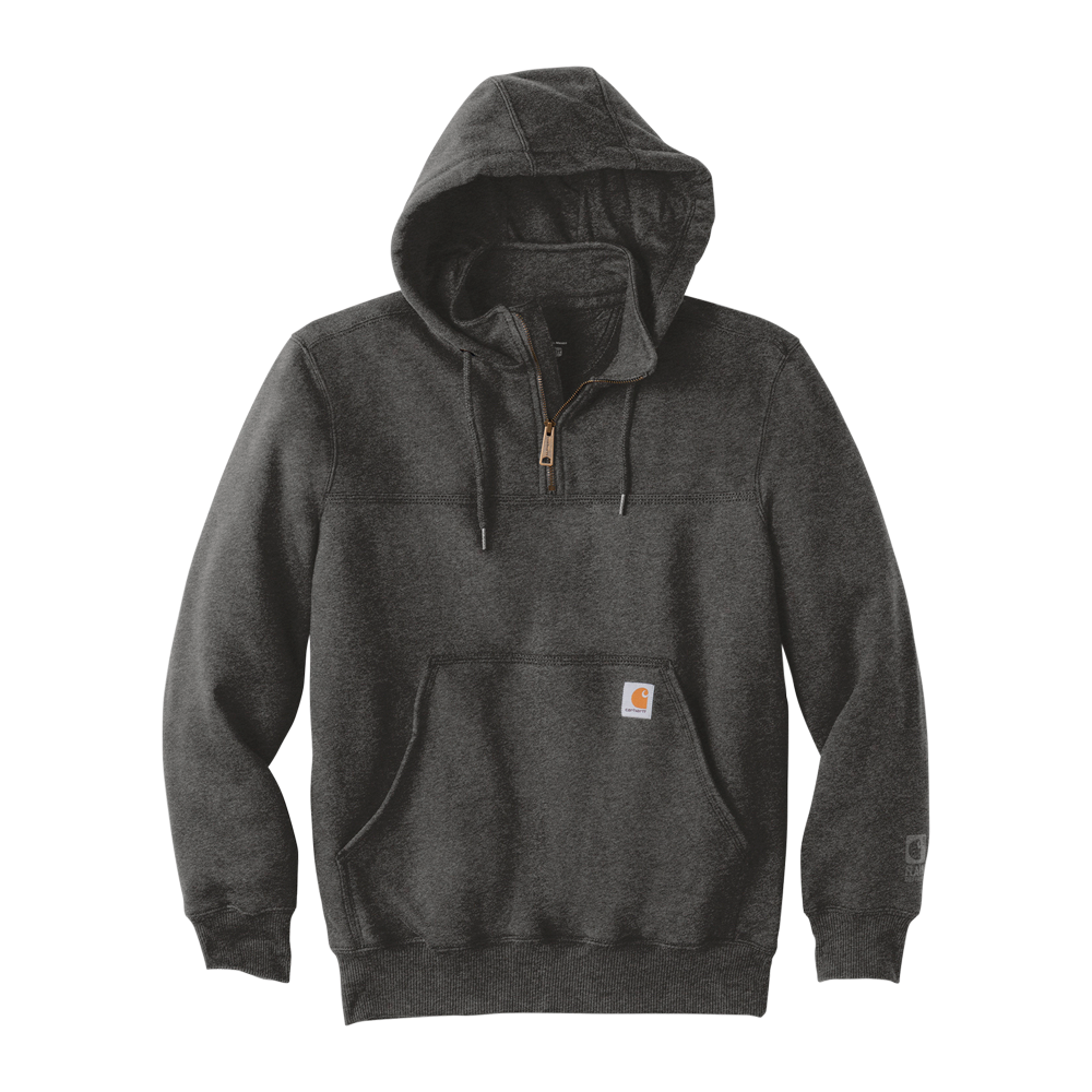 Carhartt(R) Paxton Heavyweight Zip Mock Sweatshirt, custom hoodie or sweatshirt with logo imprint 5