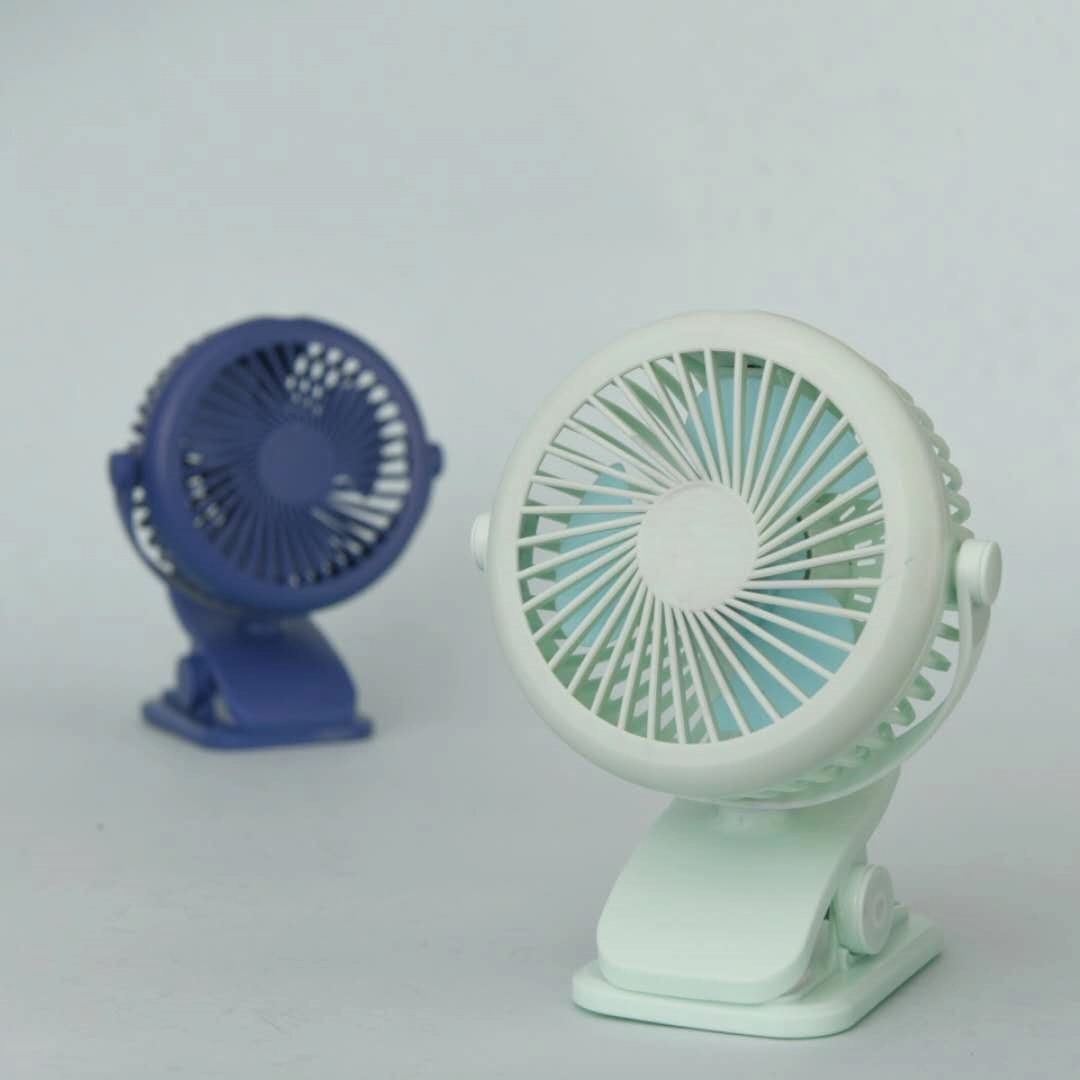 Rotatable Rechargeable Portable Clip USB Fan 6