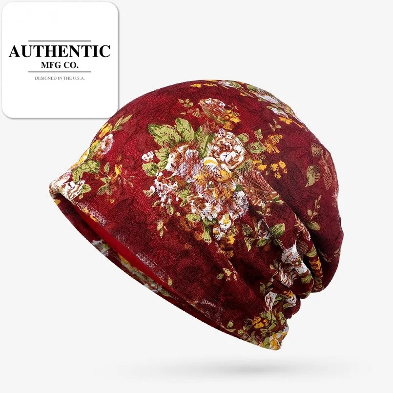 Floral Beanie 6