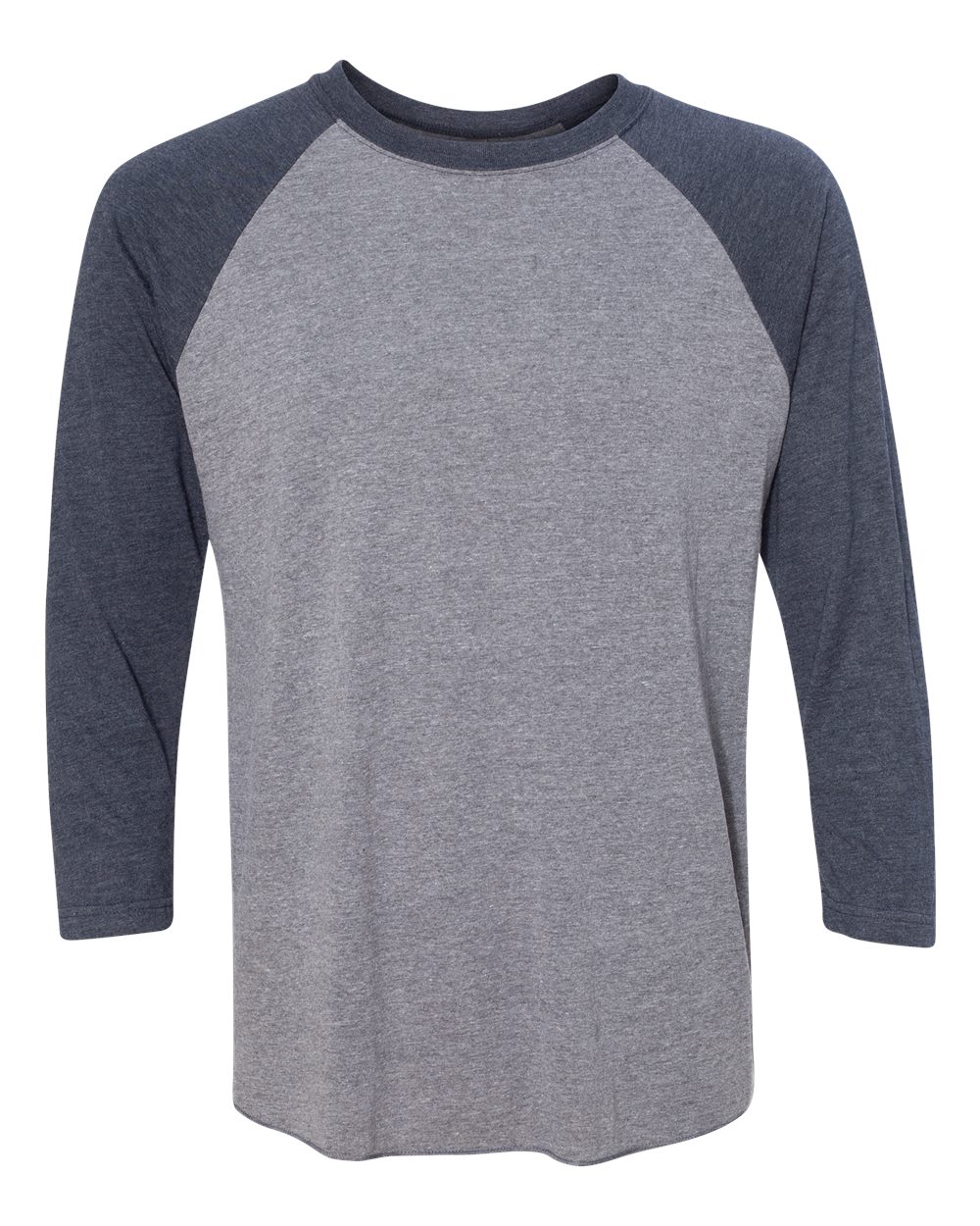 Unisex Triblend Three-Quarter Raglan Tee - 6051 70