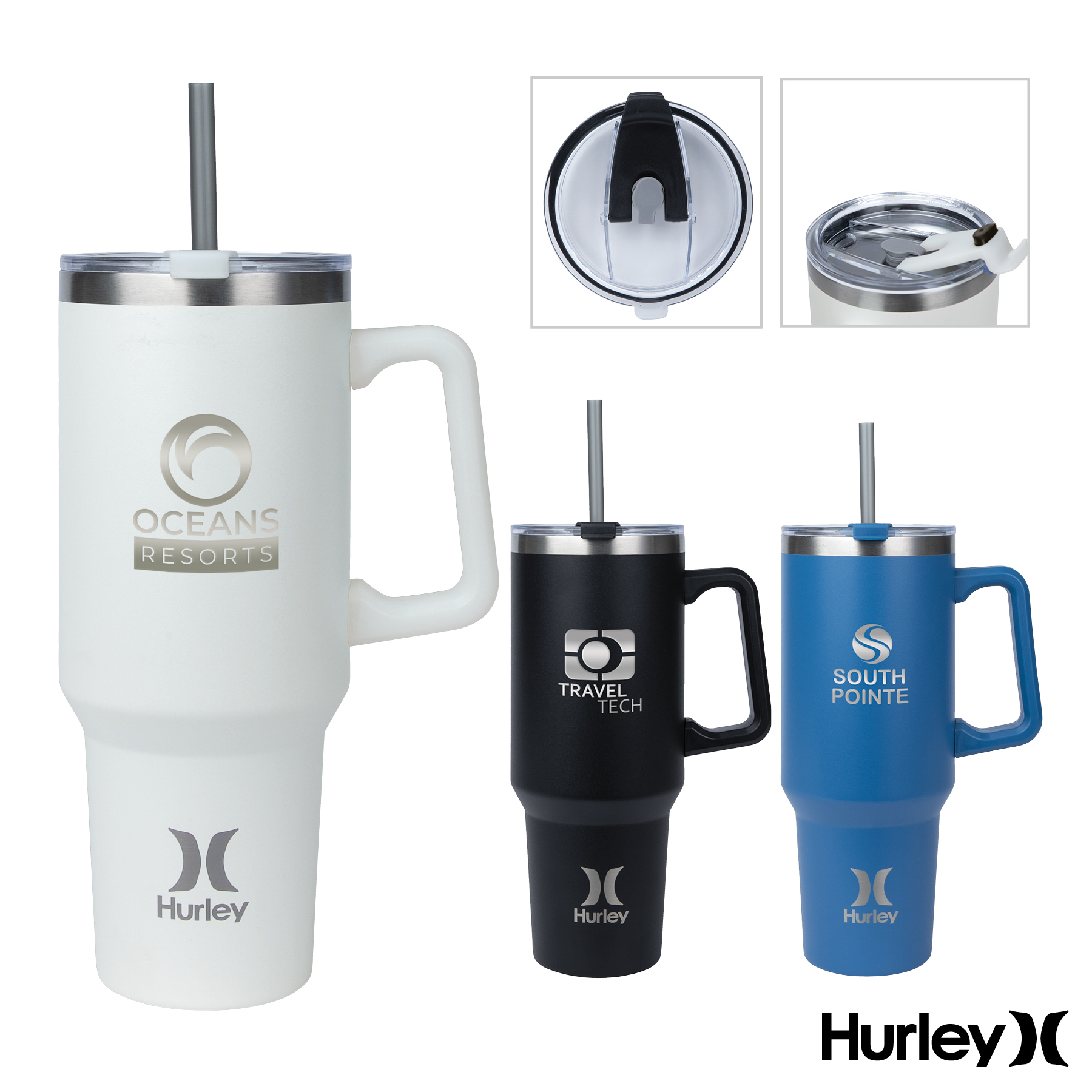 Hurley® Oasis 40 oz. Vacuum Insulated Travel Mug 44
