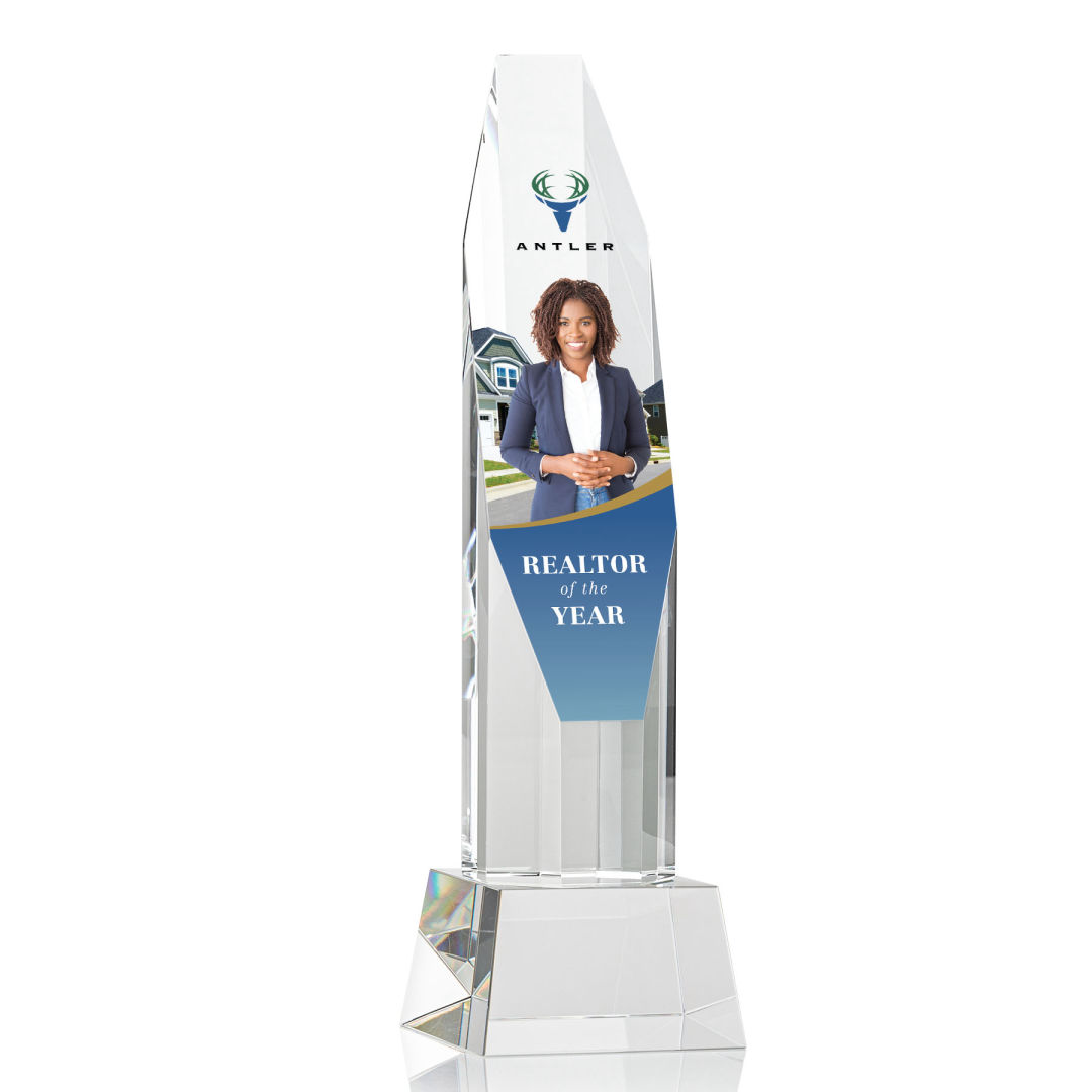 Barrhaven VividPrint™ Award on Base - Clear 15