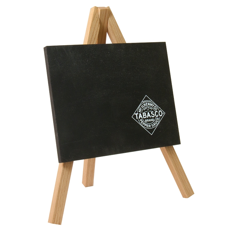 Countertop Easel Frameless Chalkboard 10"w x 8"h