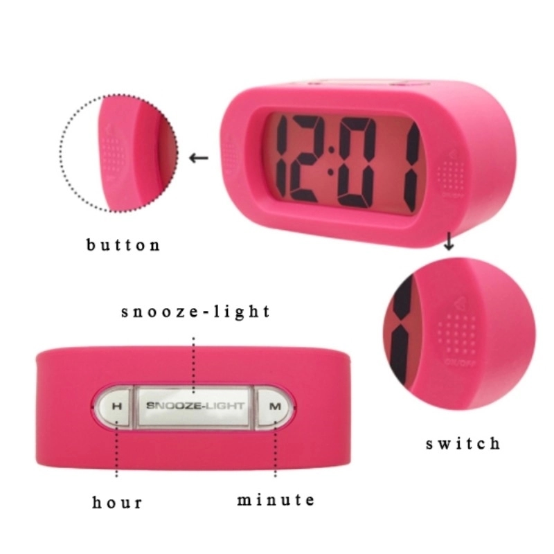 Colorful Backlit Clock 3