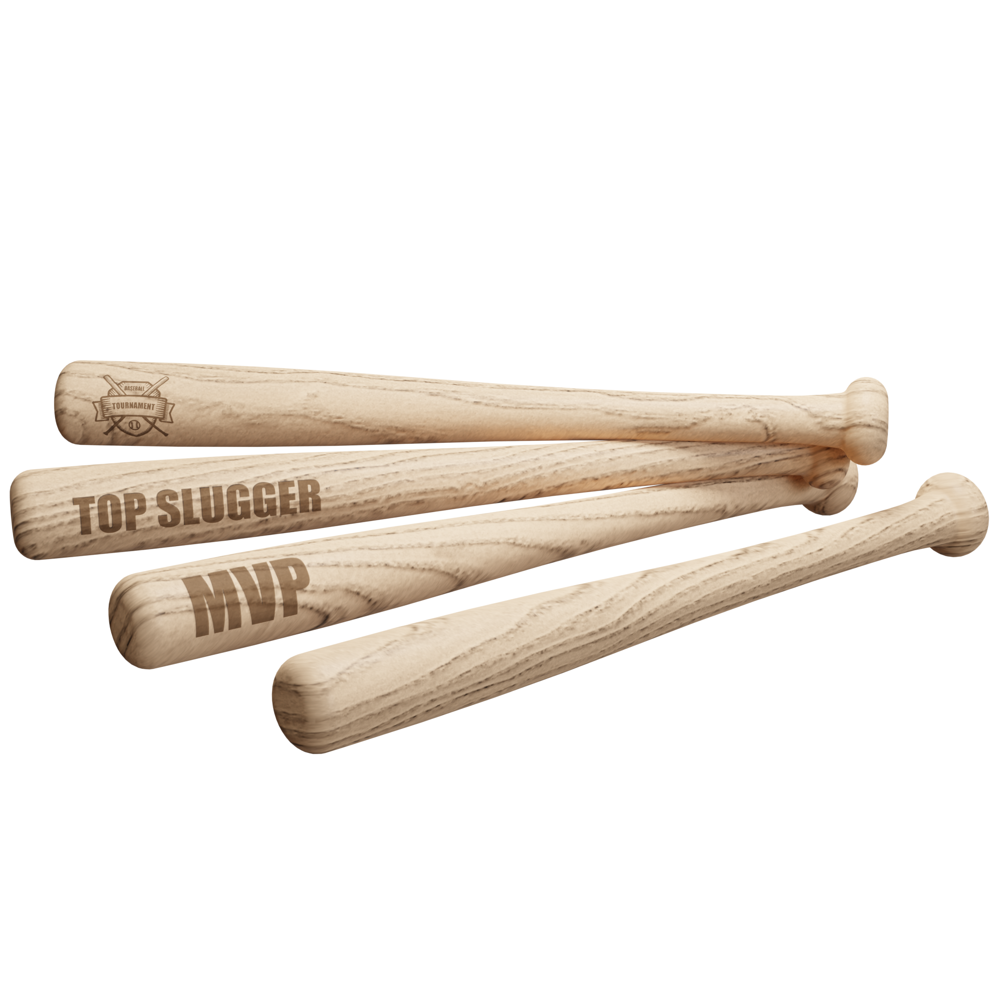 10" Novelty Baseball Bat with Laser Engraving 1