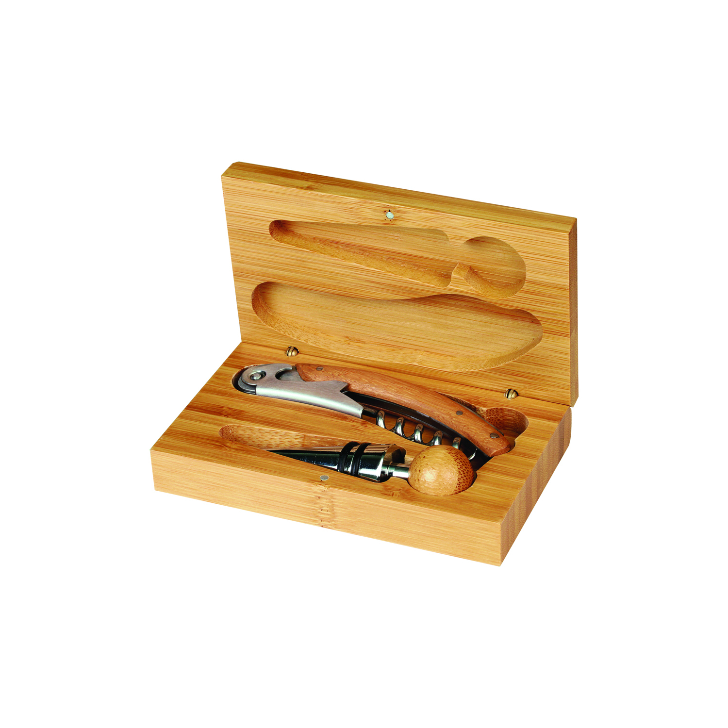 Bamboo 2-Piece Wine Tool Set 6