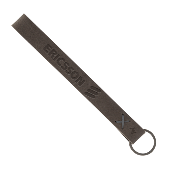 Hayward Leather Wrist Keychain with Metal Split-Ring 72