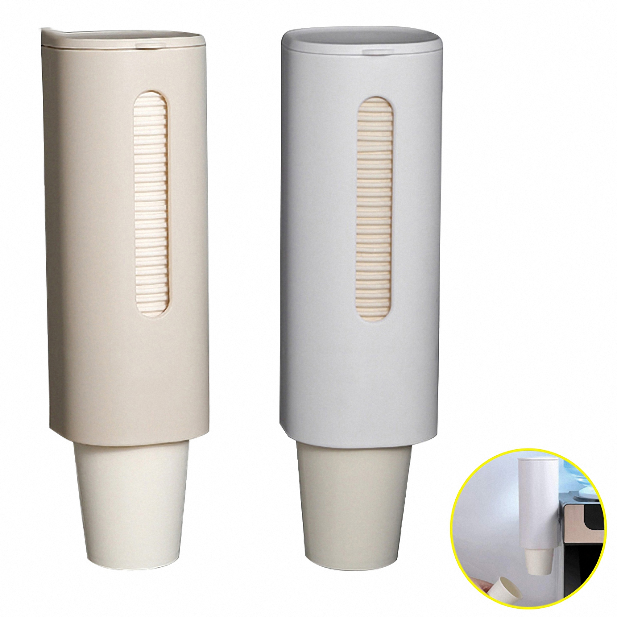 Wall Mounted Plastic Disposable Cup Dispenser 6
