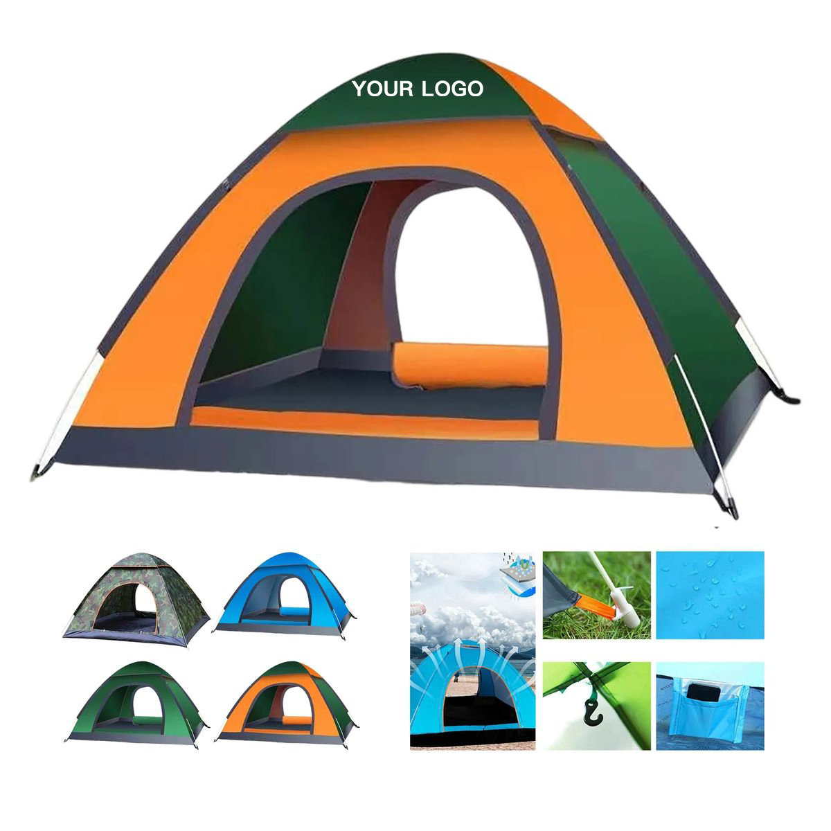 Polyester Compact Outdoor Shelter 2