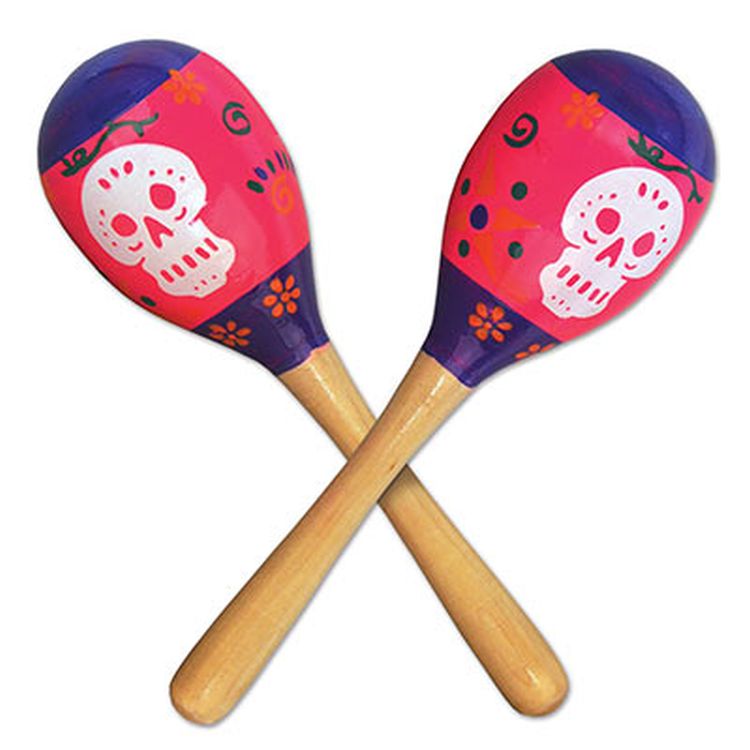 Day Of The Dead Maracas 2