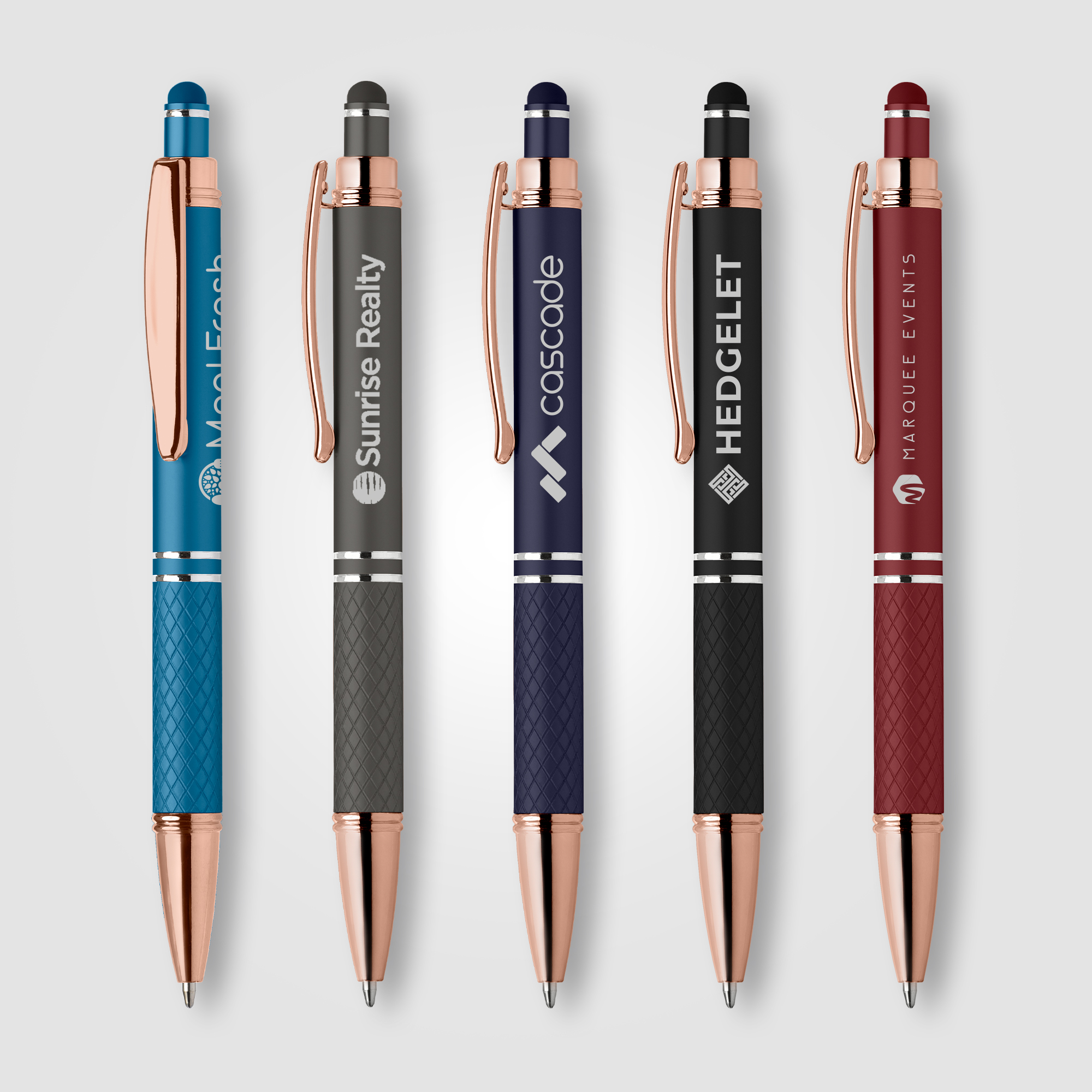 Phoenix Softy Rose Gold Classic Pen w/ Stylus 13