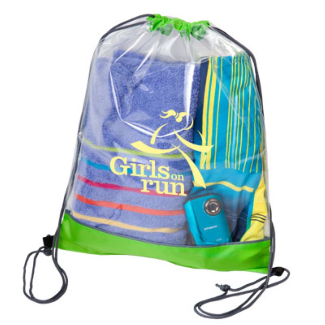 Transparent Drawstring Bag 2
