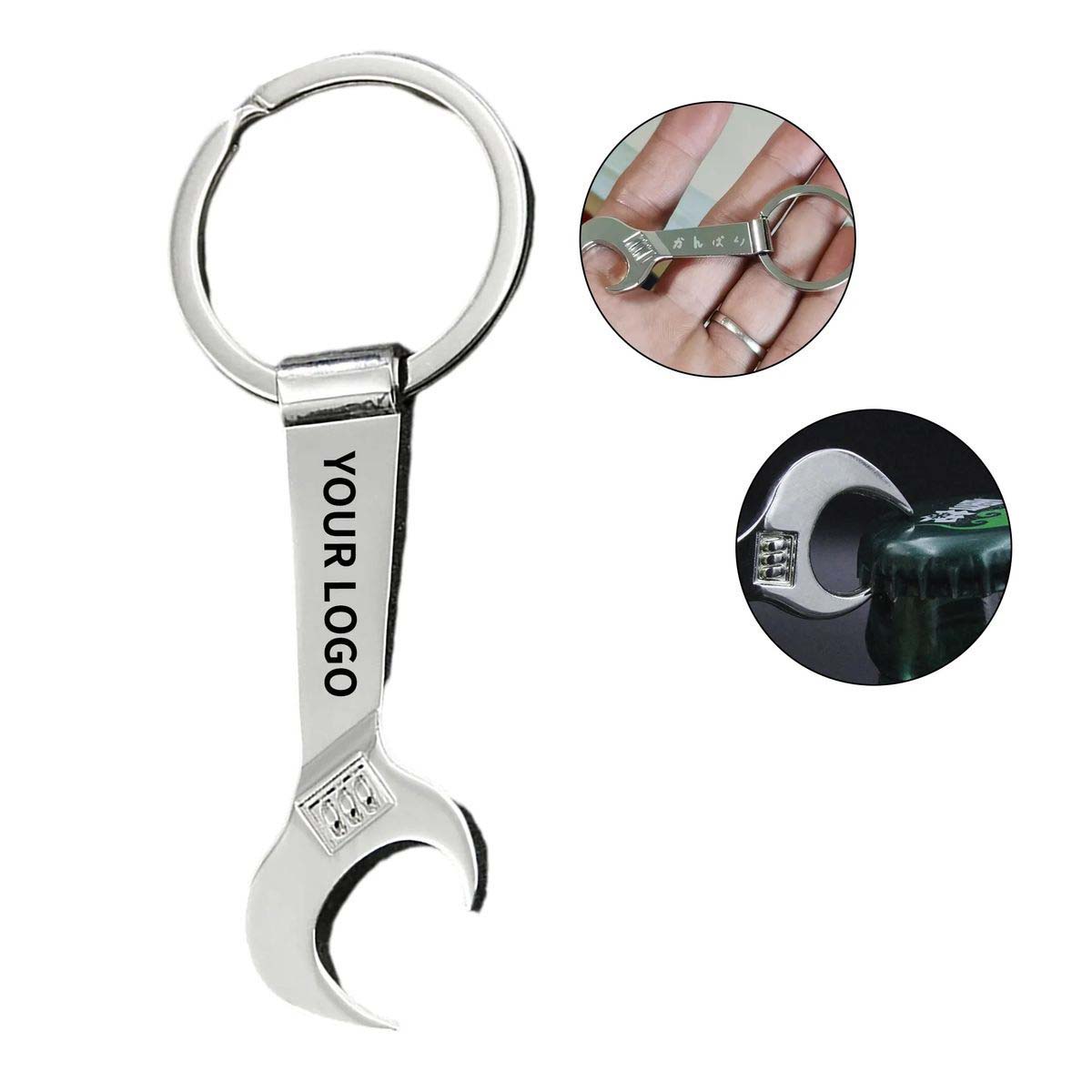 Portable Metal Wrench Opener for Beer and Beverages 3