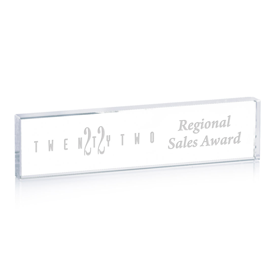 Lancaster Nameplate - Deep Etch 7