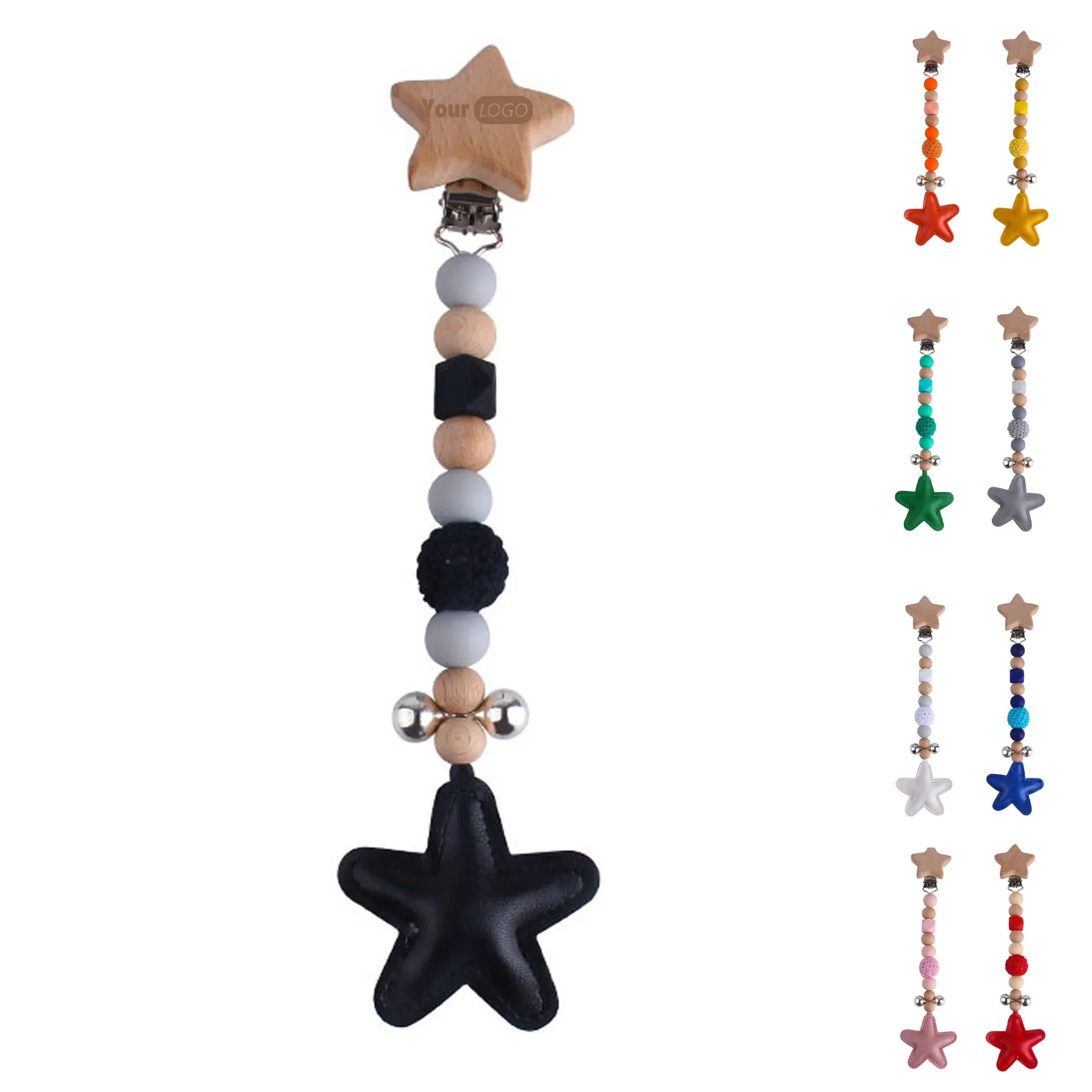 Star Bell Pacifier Chain 5