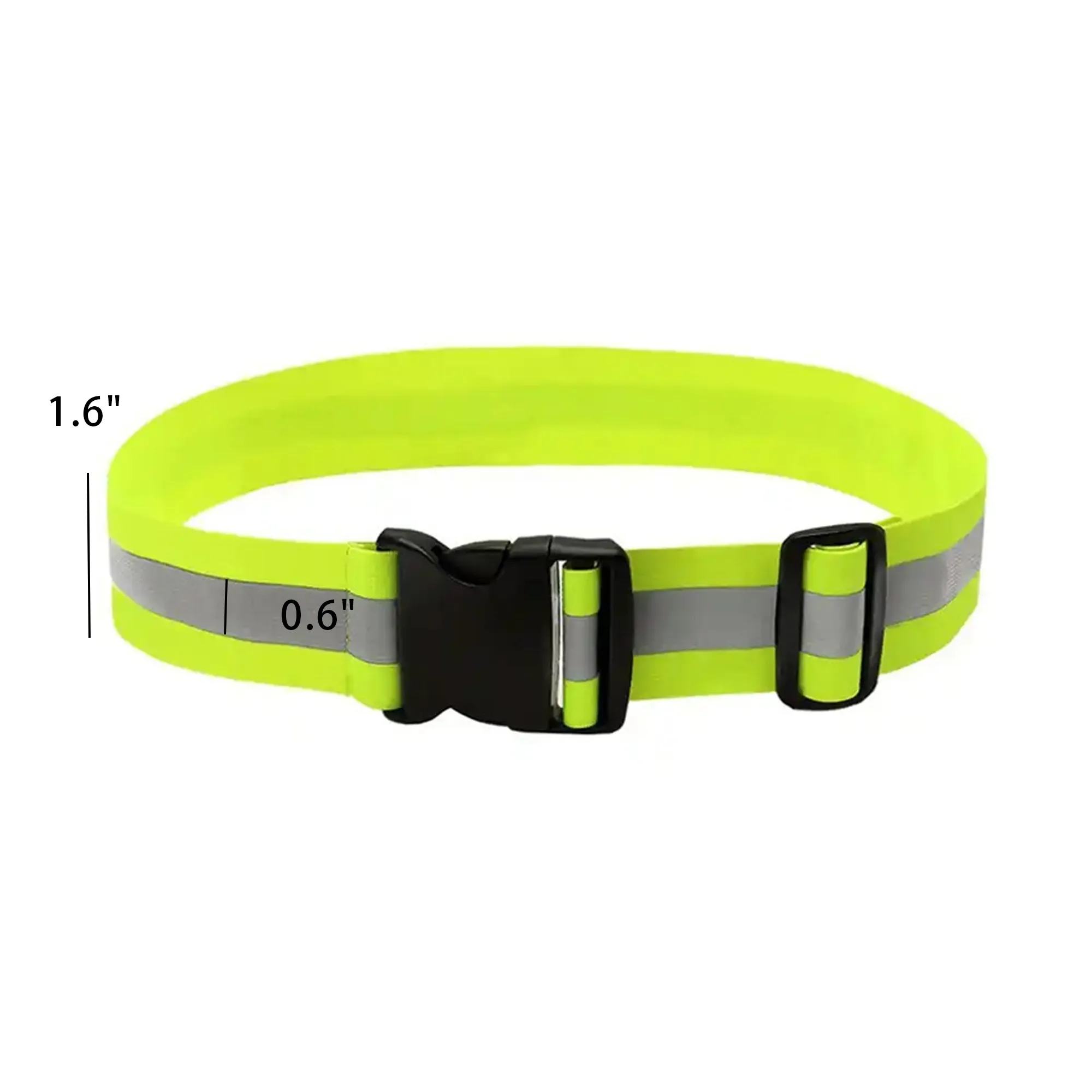 Safety Reflective Elastic Running Waist Belt 2