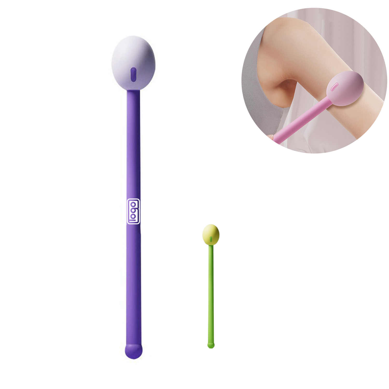 Silicone Body Meridian Massage Hammer 3
