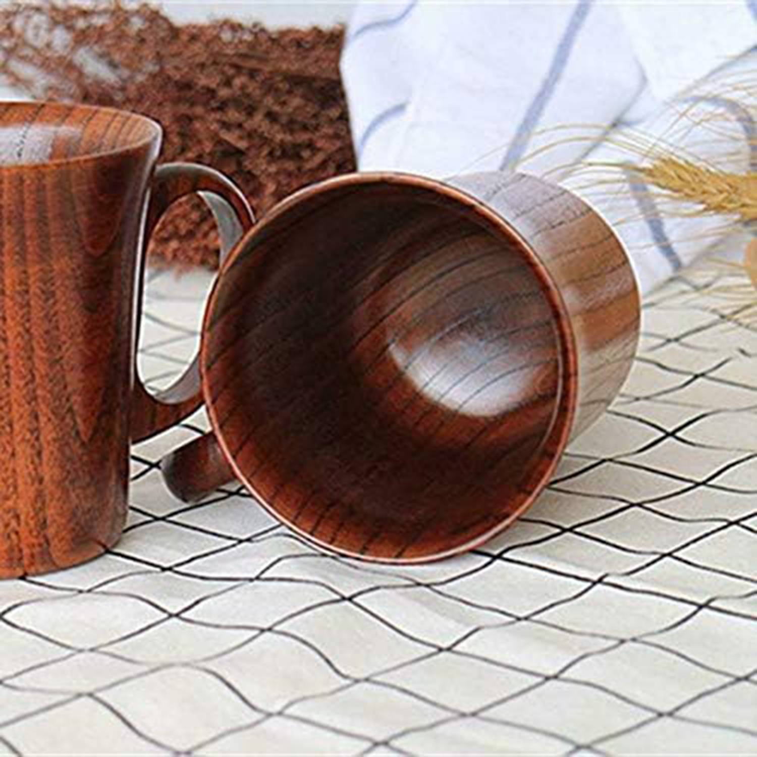 9oz Wooden Coffee Mug 5