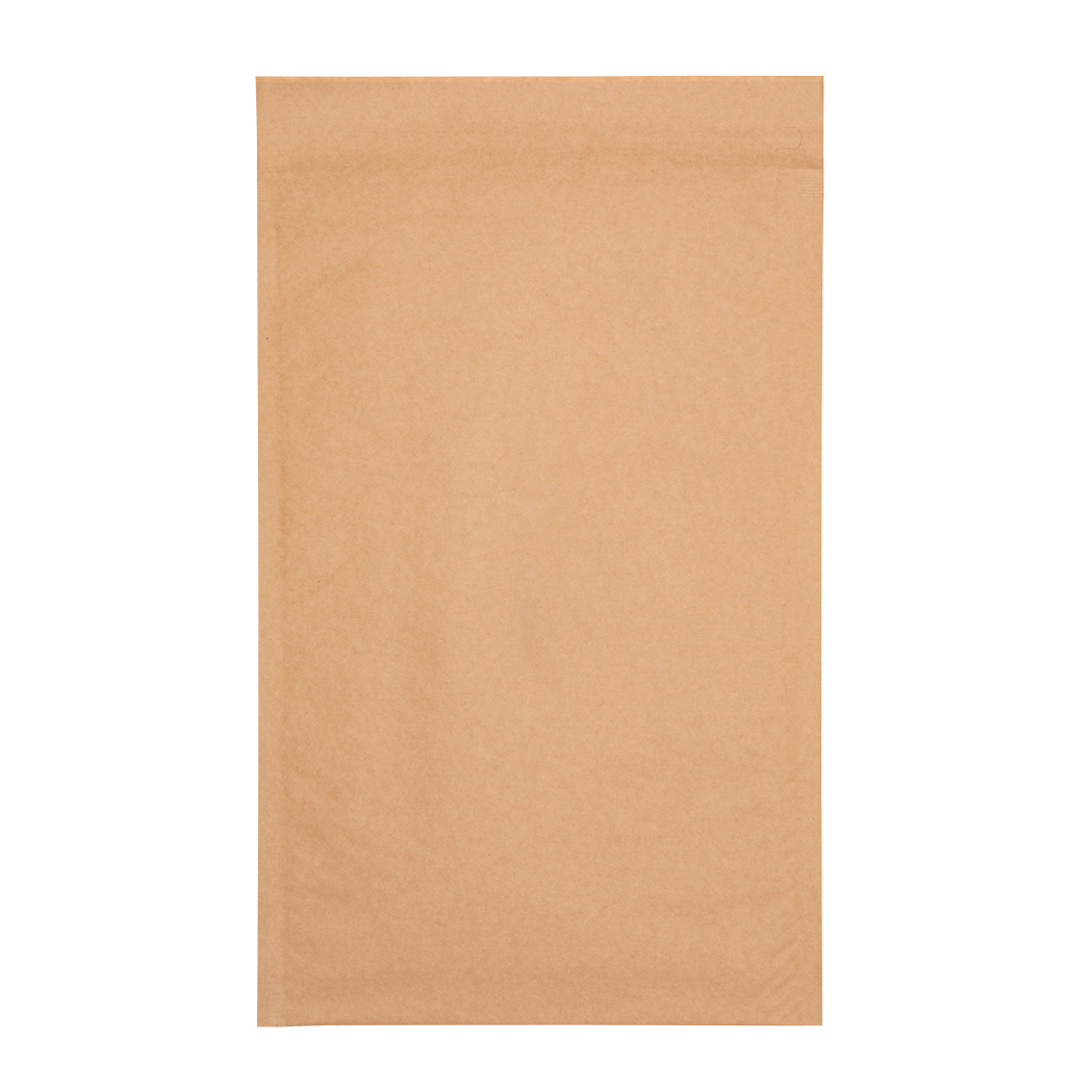 Natural Kraft Padded Mailer - 100% Recyclable, custom paper bag with logo imprint 1