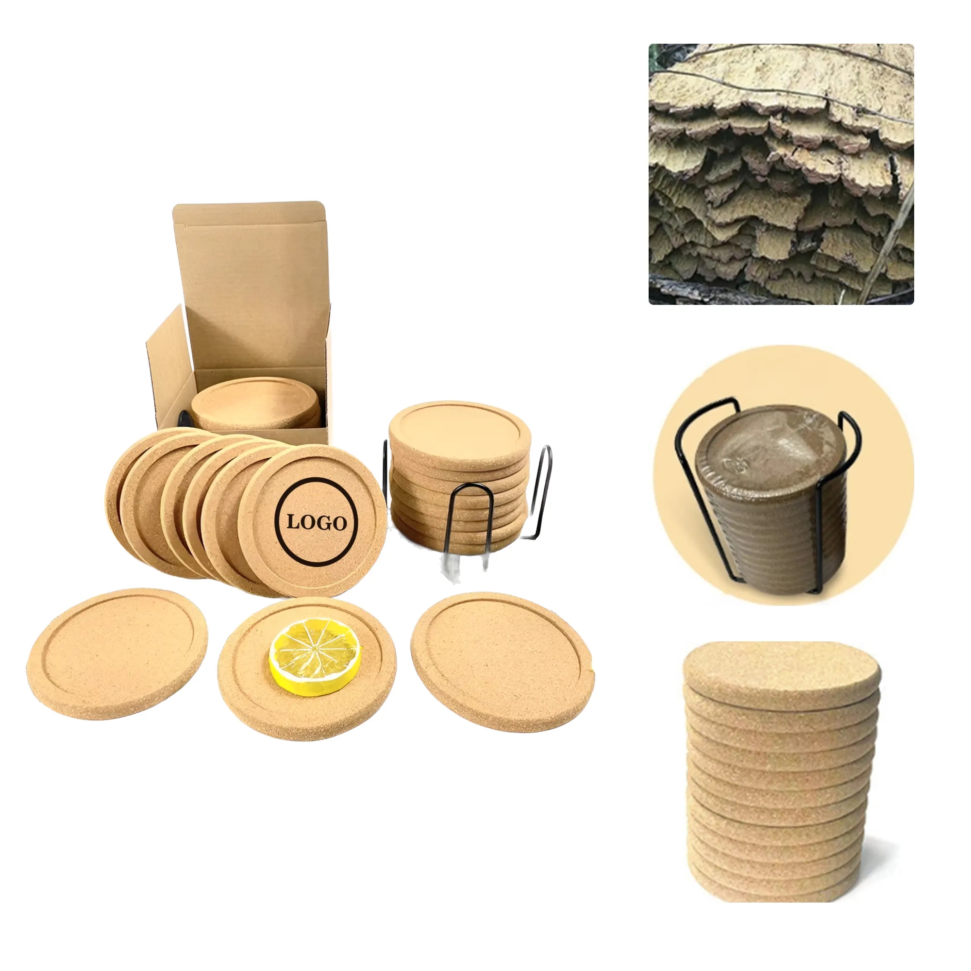 Custom Cork Coaster 4