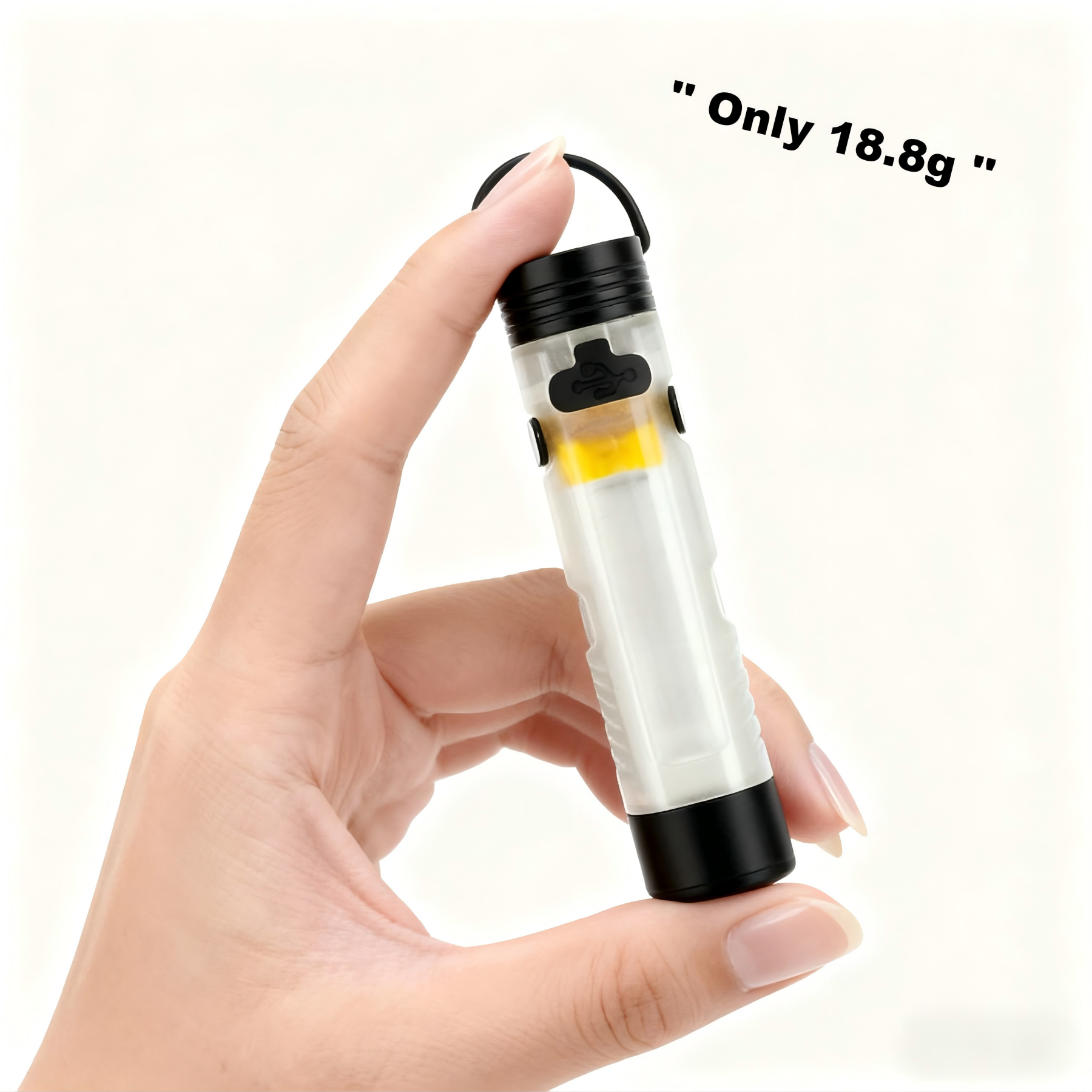 Functional Camping Flashlight Key Chain 10